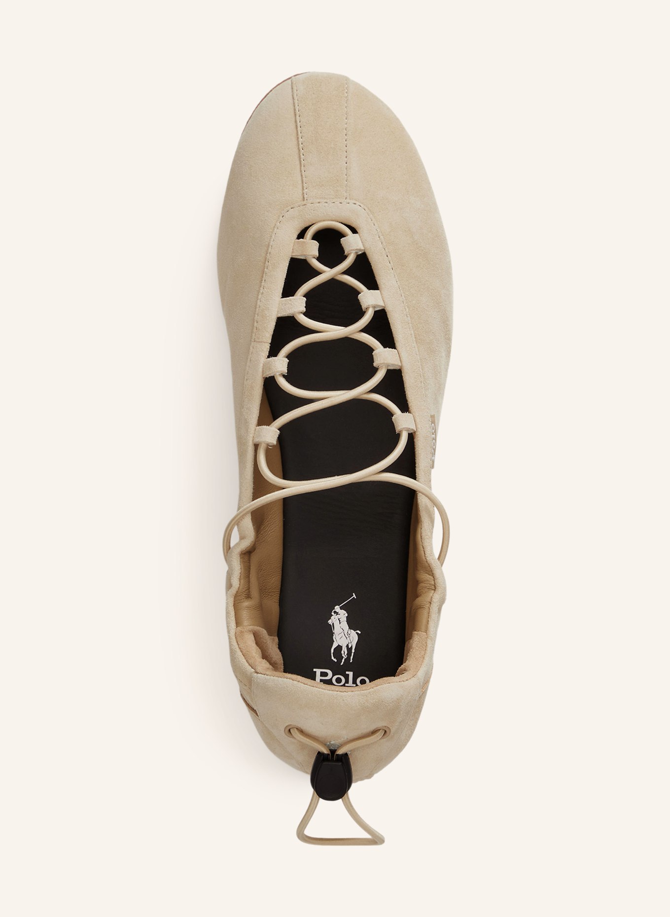 POLO RALPH LAUREN Ballerinas: BEIGE