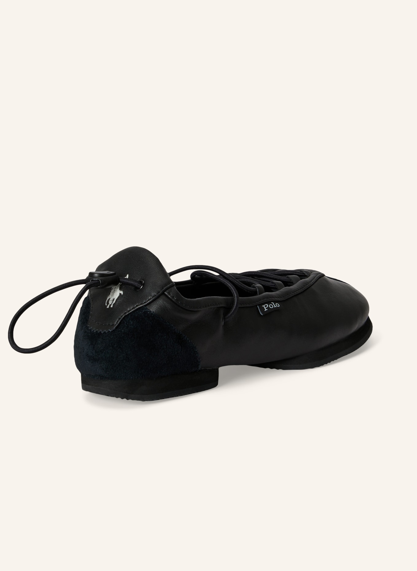POLO RALPH LAUREN Ballerinas: SCHWARZ