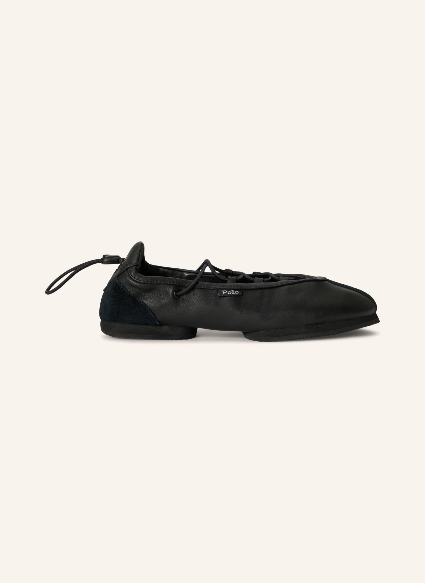 POLO RALPH LAUREN Ballerinas: SCHWARZ