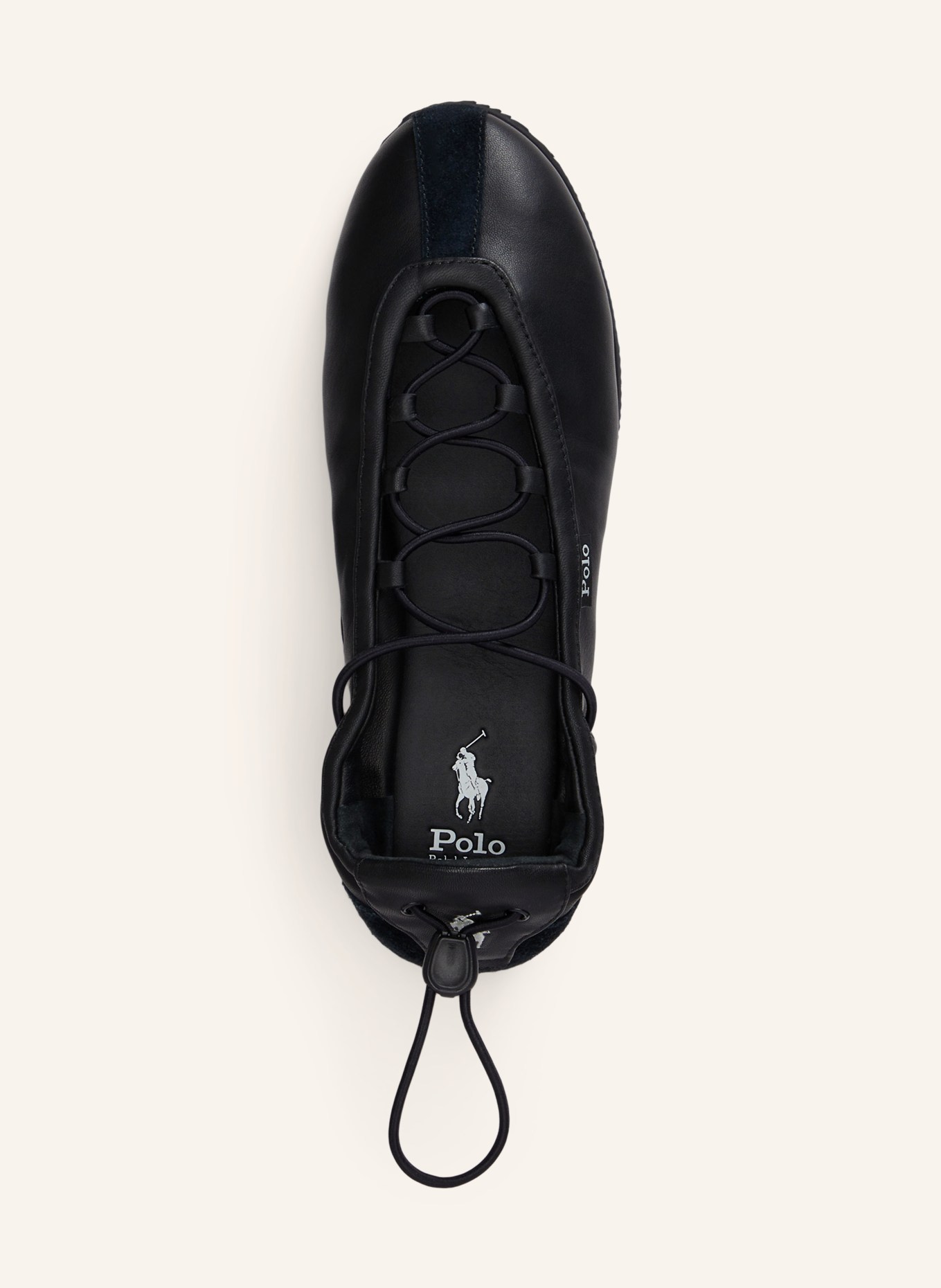 POLO RALPH LAUREN Ballerinas: SCHWARZ