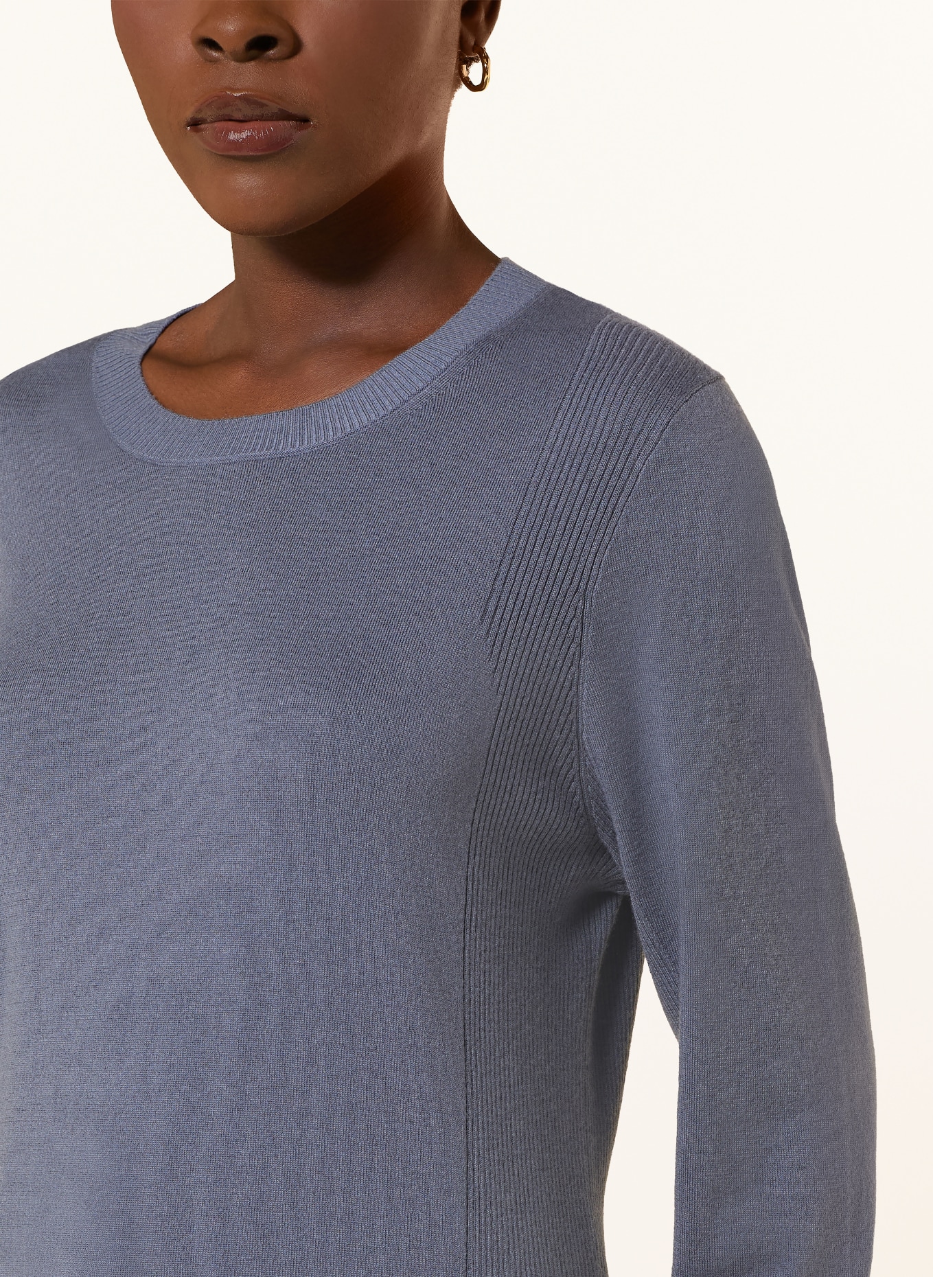MARC CAIN Trui: 380 grisaille