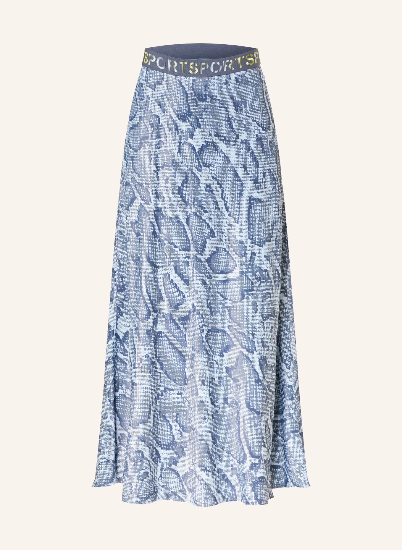 MARC CAIN Satin skirt: 318 niagara mist