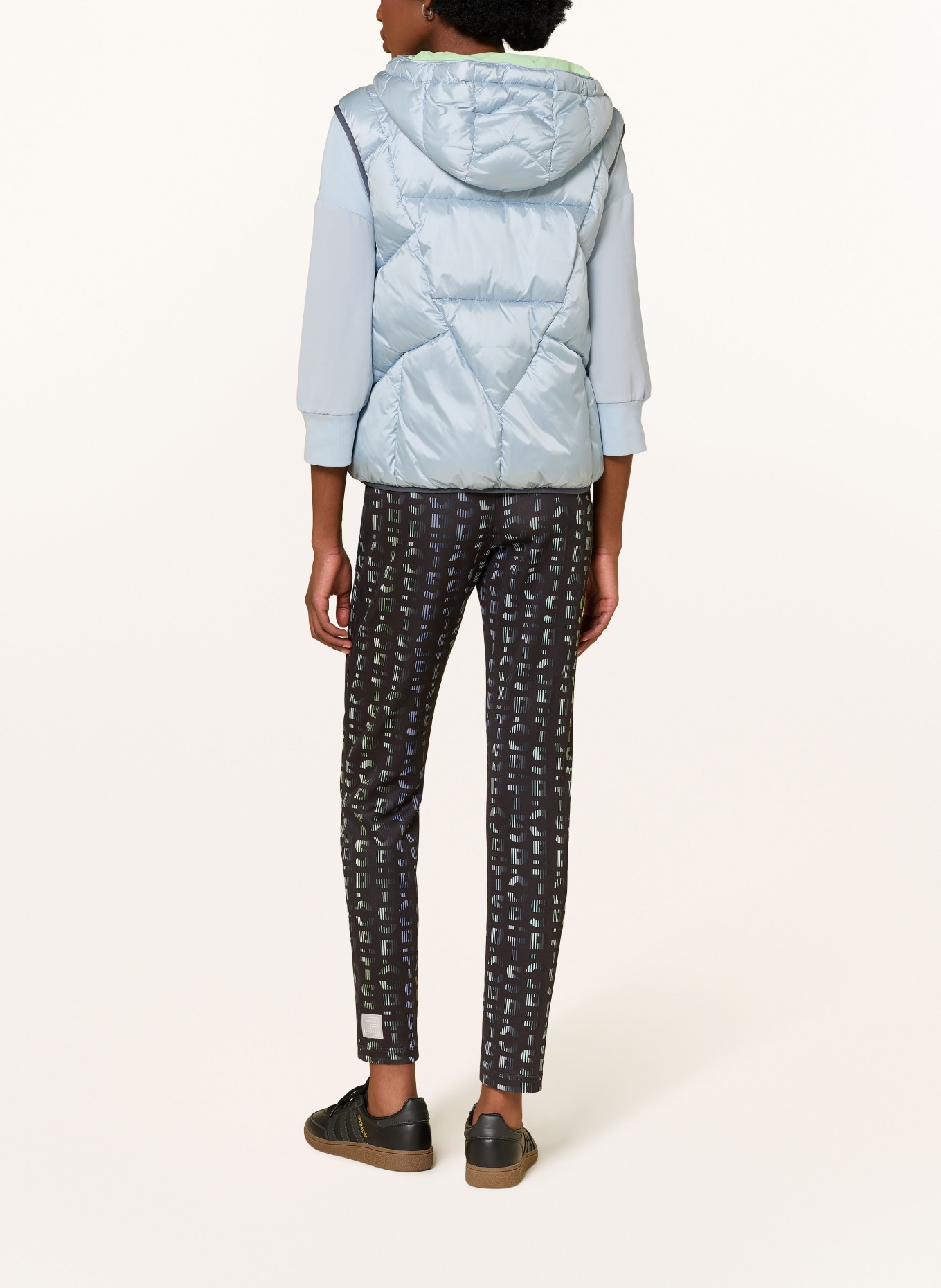 MARC CAIN Leggings SOFIA: 380 grisaille