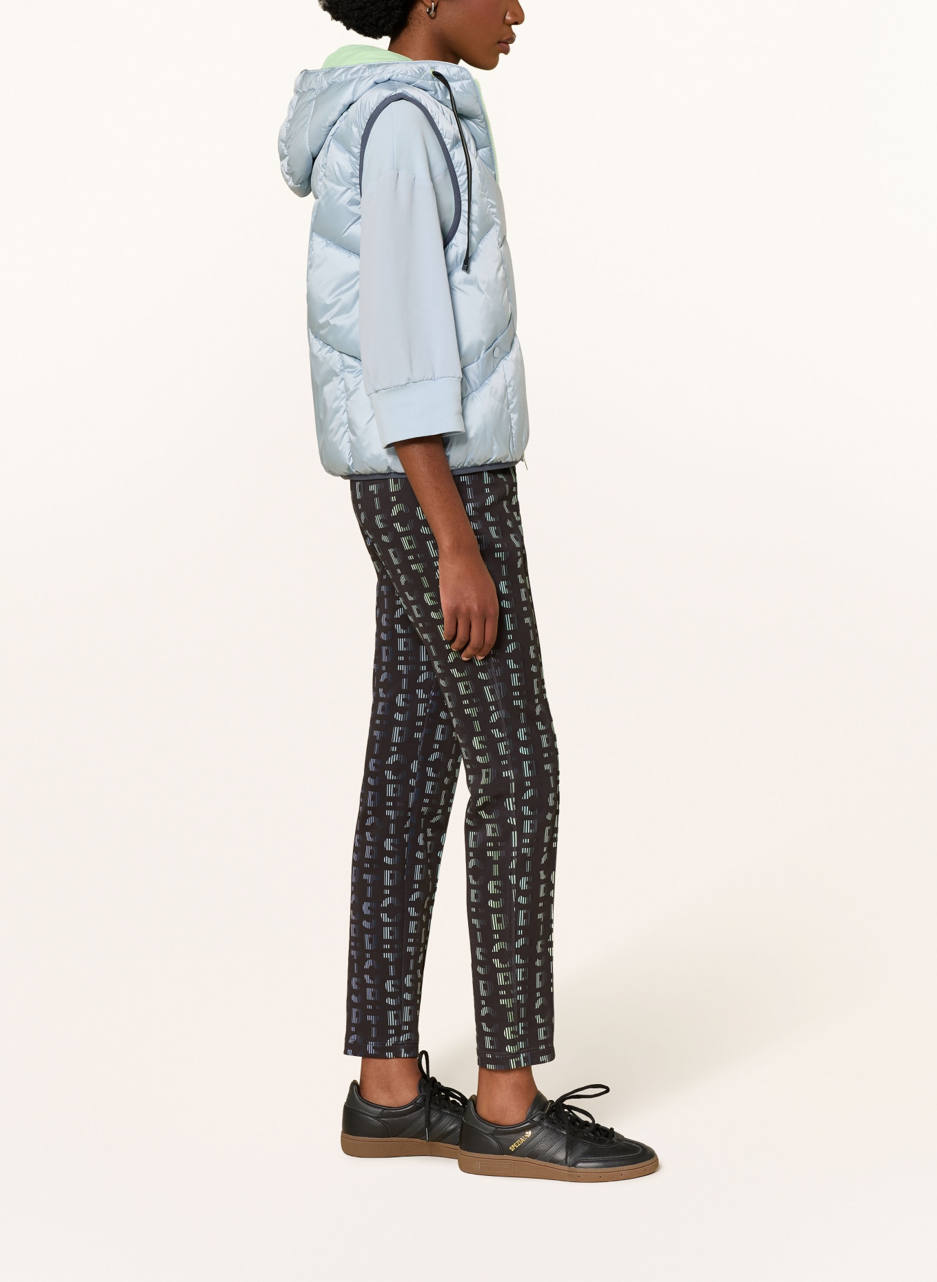 MARC CAIN Leggings SOFIA: 380 grisaille