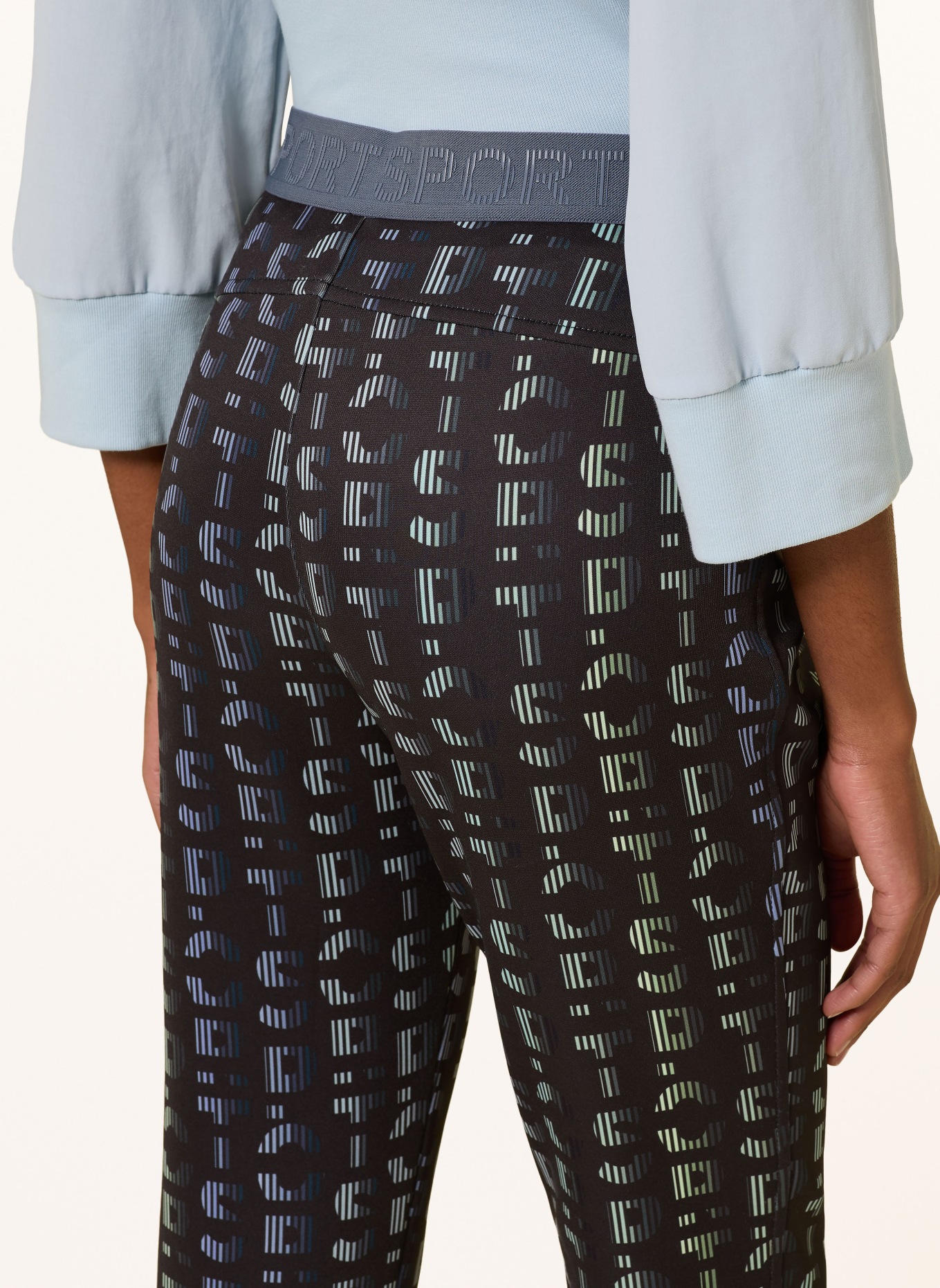 MARC CAIN Leggings SOFIA: 380 grisaille