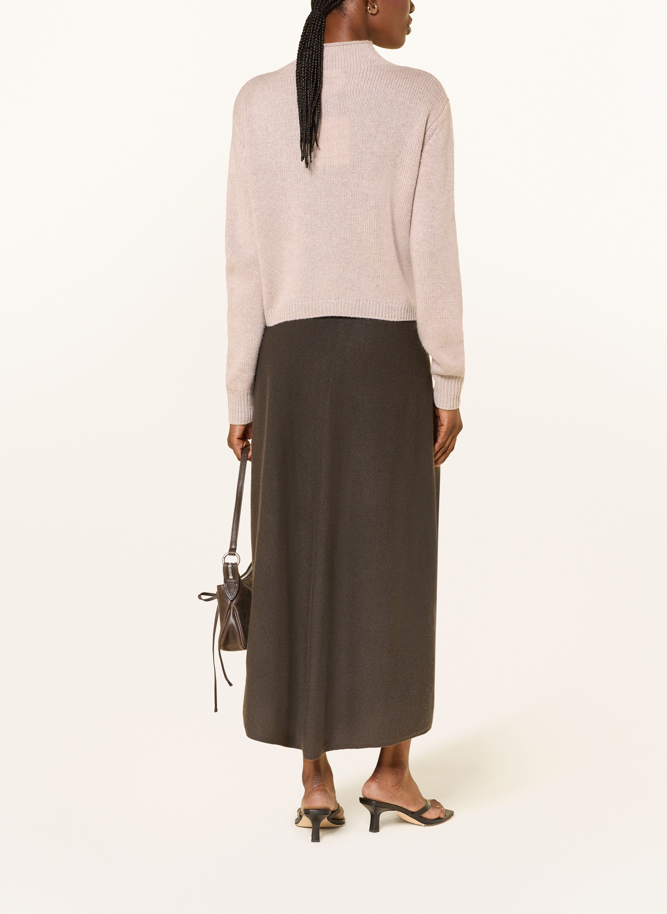 LISA YANG Strickjacke ZIRELLE aus Cashmere: BEIGE