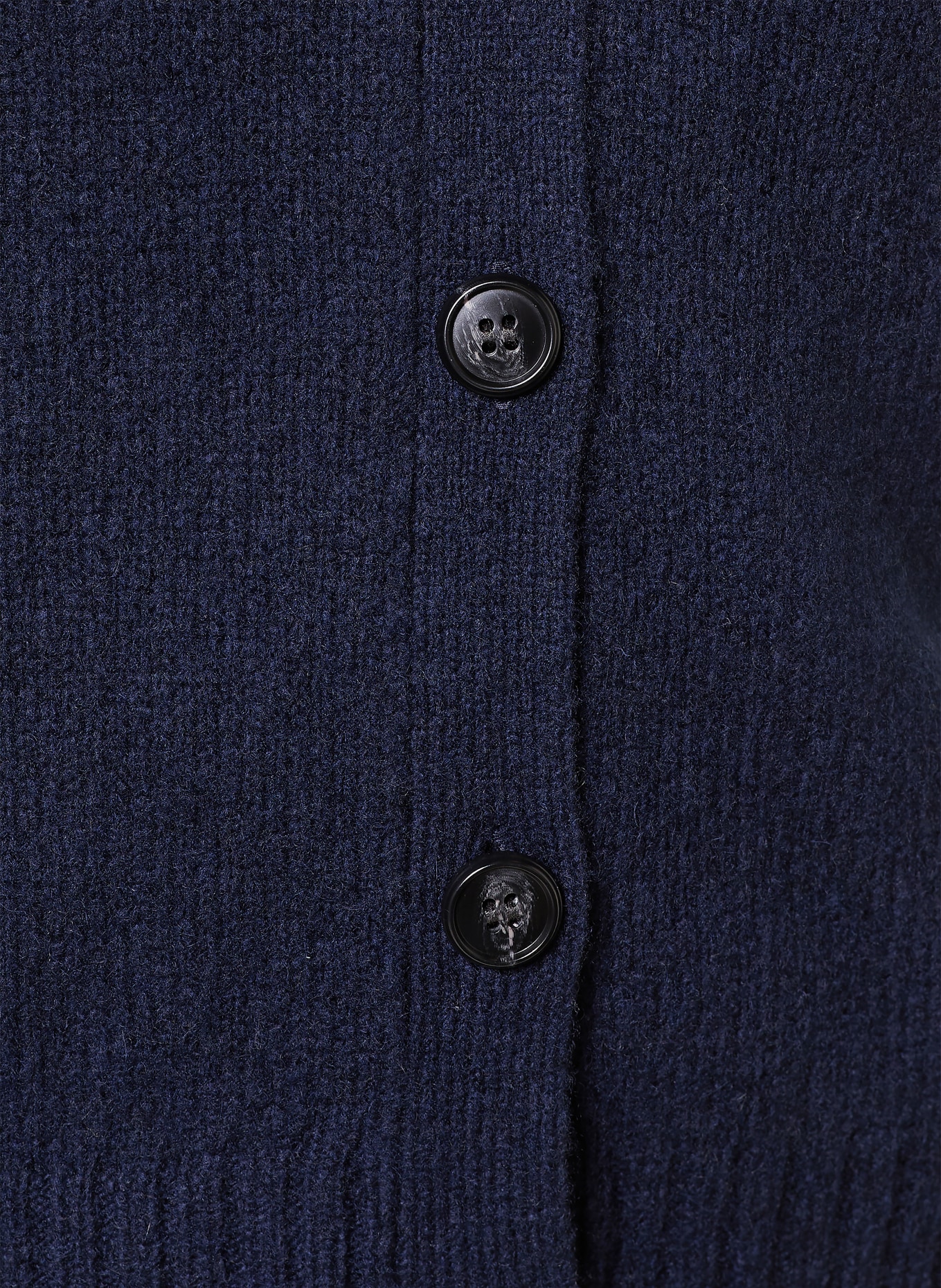 LISA YANG MARIONETTE cardigan with cashmere: DARK BLUE