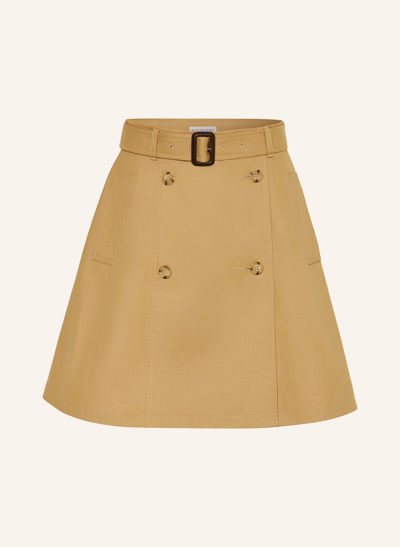 BURBERRY Wrap skirt: BEIGE