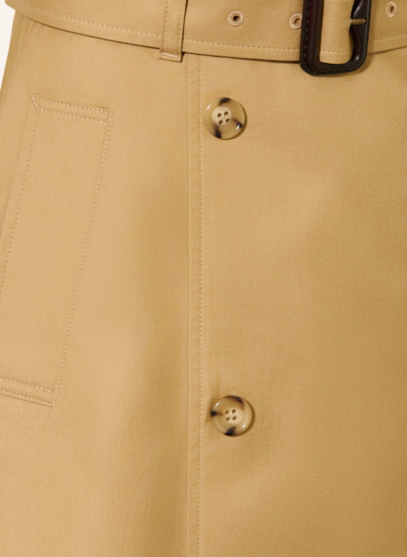 BURBERRY Wrap skirt: BEIGE