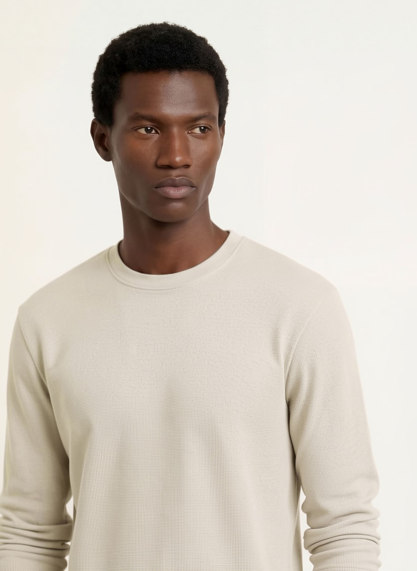 BOSS TEMPEST Sweatshirt: BEIGE