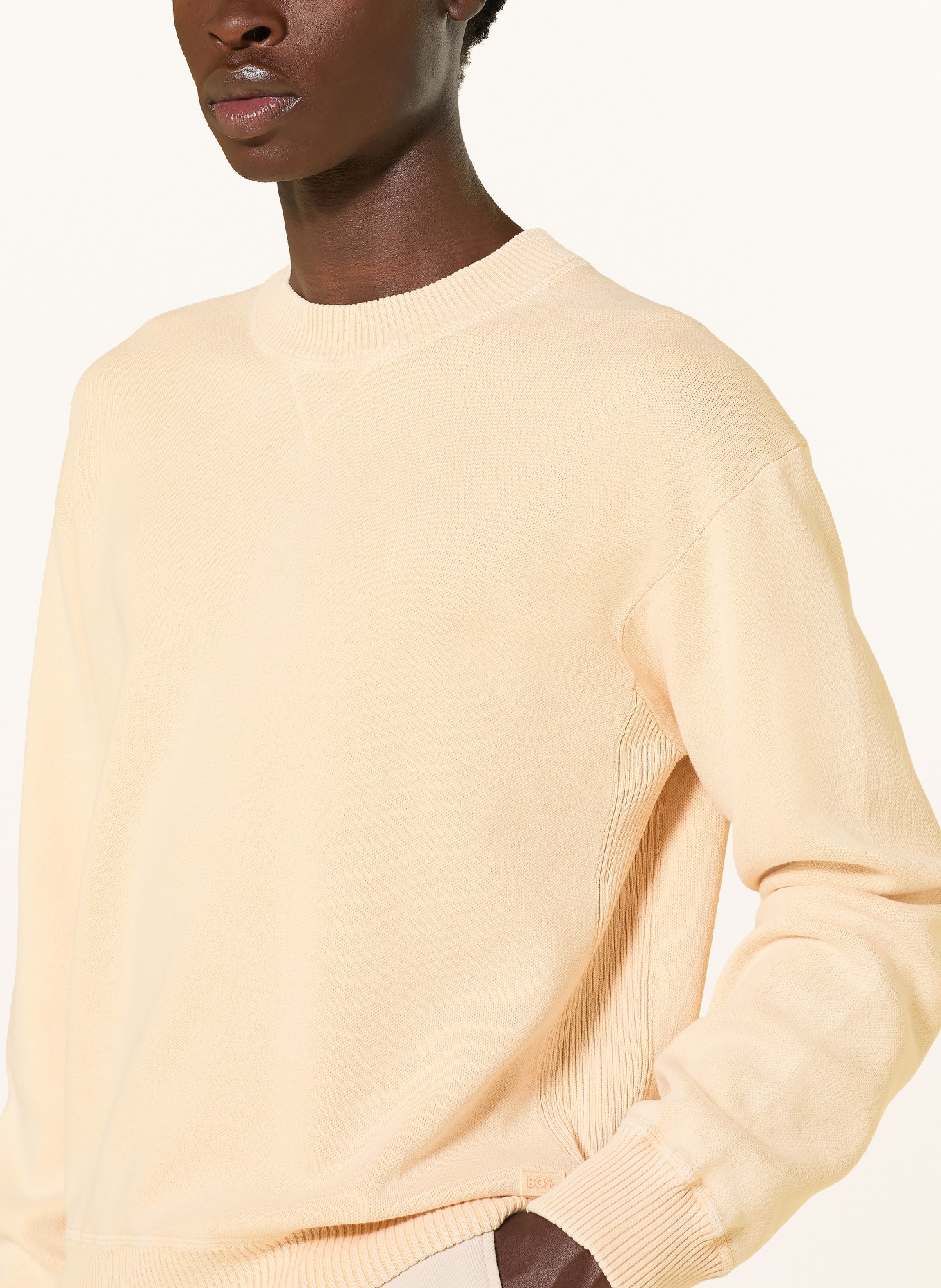 BOSS Pullover AKAPULKO: CREME