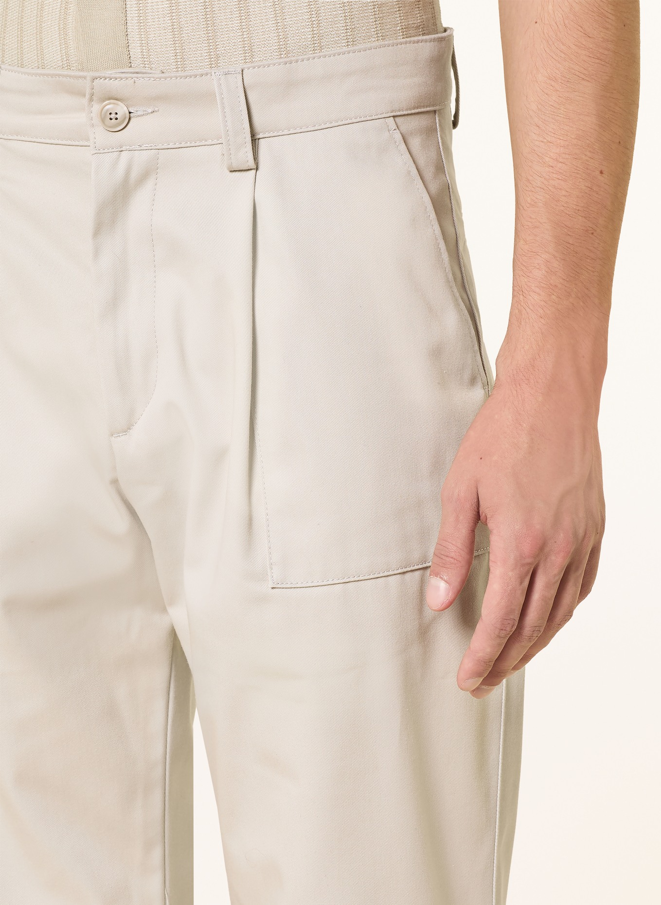 BOSS Chino Straight Fit: BEIGE