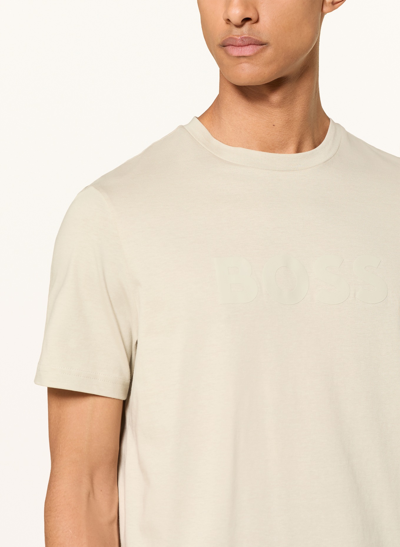 BOSS T-shirt: TAUPE
