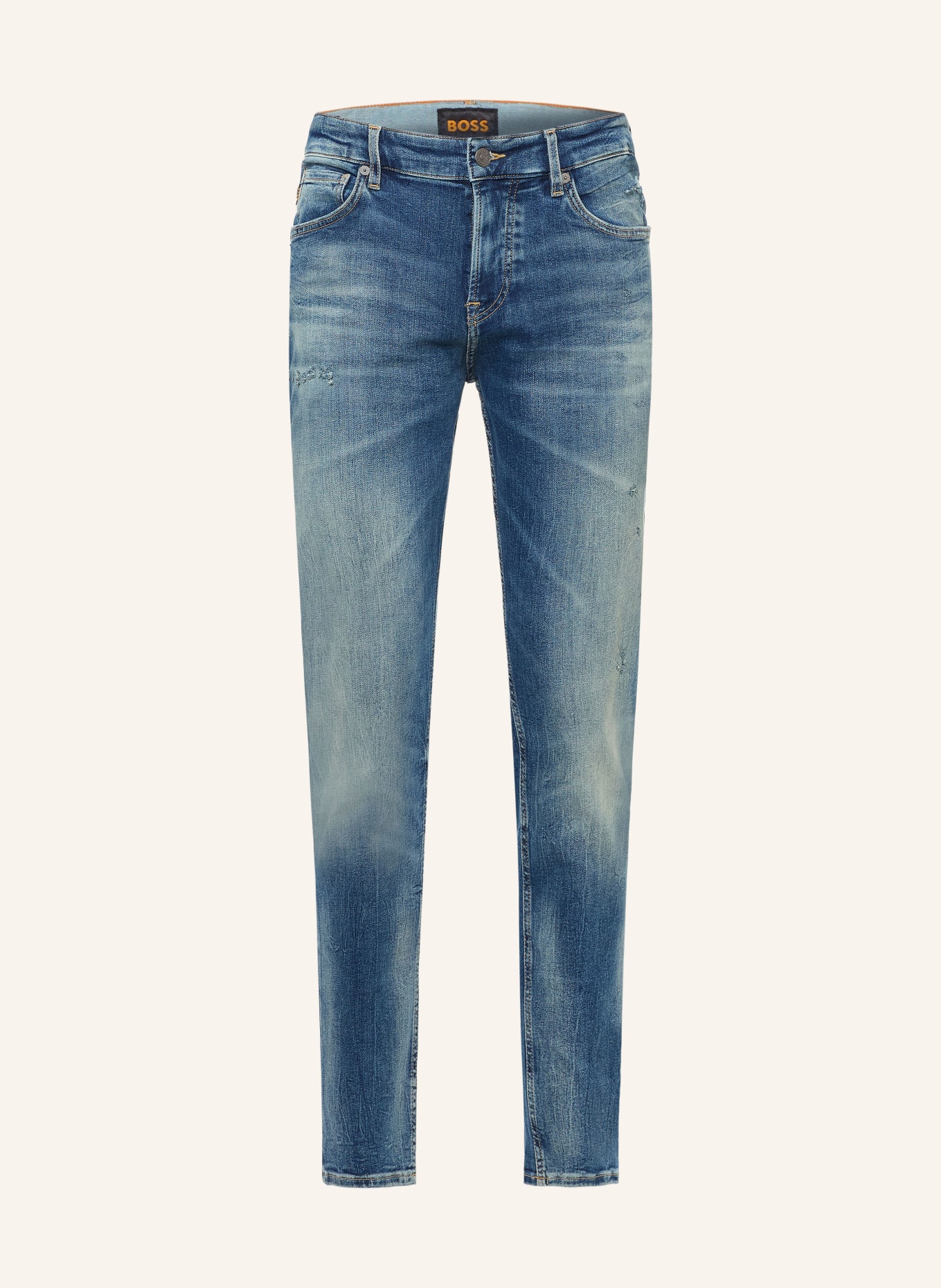 BOSS Dżinsy ONYX Slim Taper Fit: 436 BRIGHT BLUE