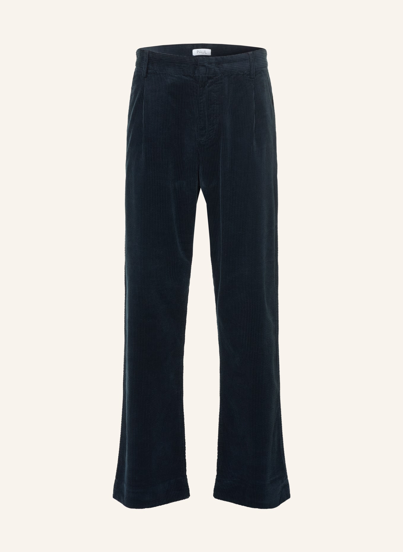 PAUL Corduroy Pants, Regular Fit: DARK BLUE
