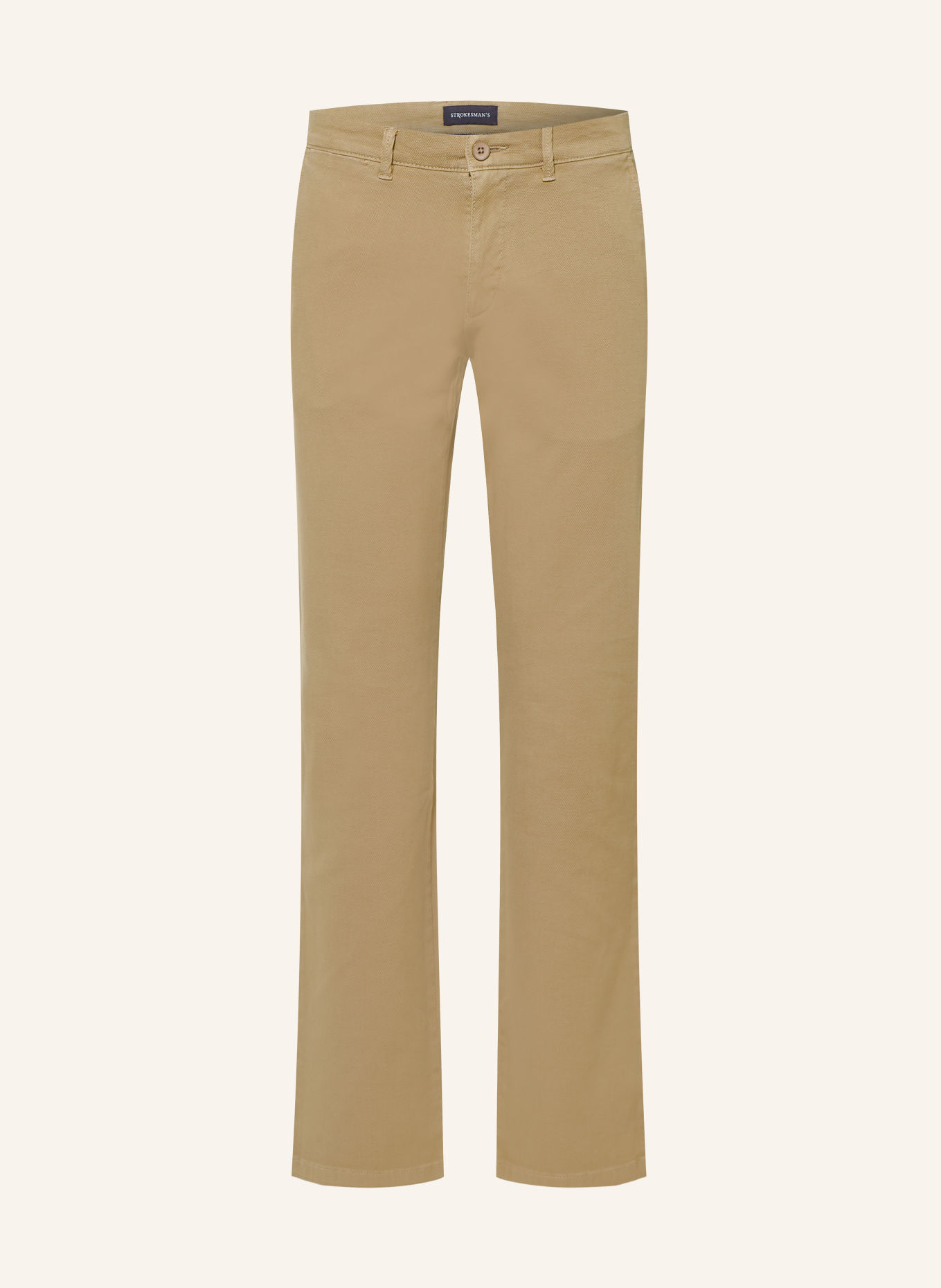 STROKESMAN'S Chino Slim Fit: BEIGE
