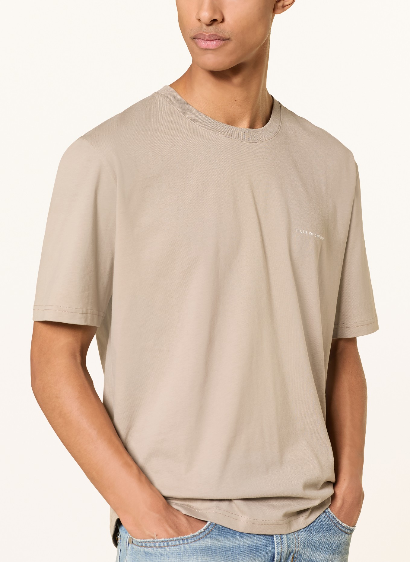 TIGER OF SWEDEN T-shirt PRO: BEIGE