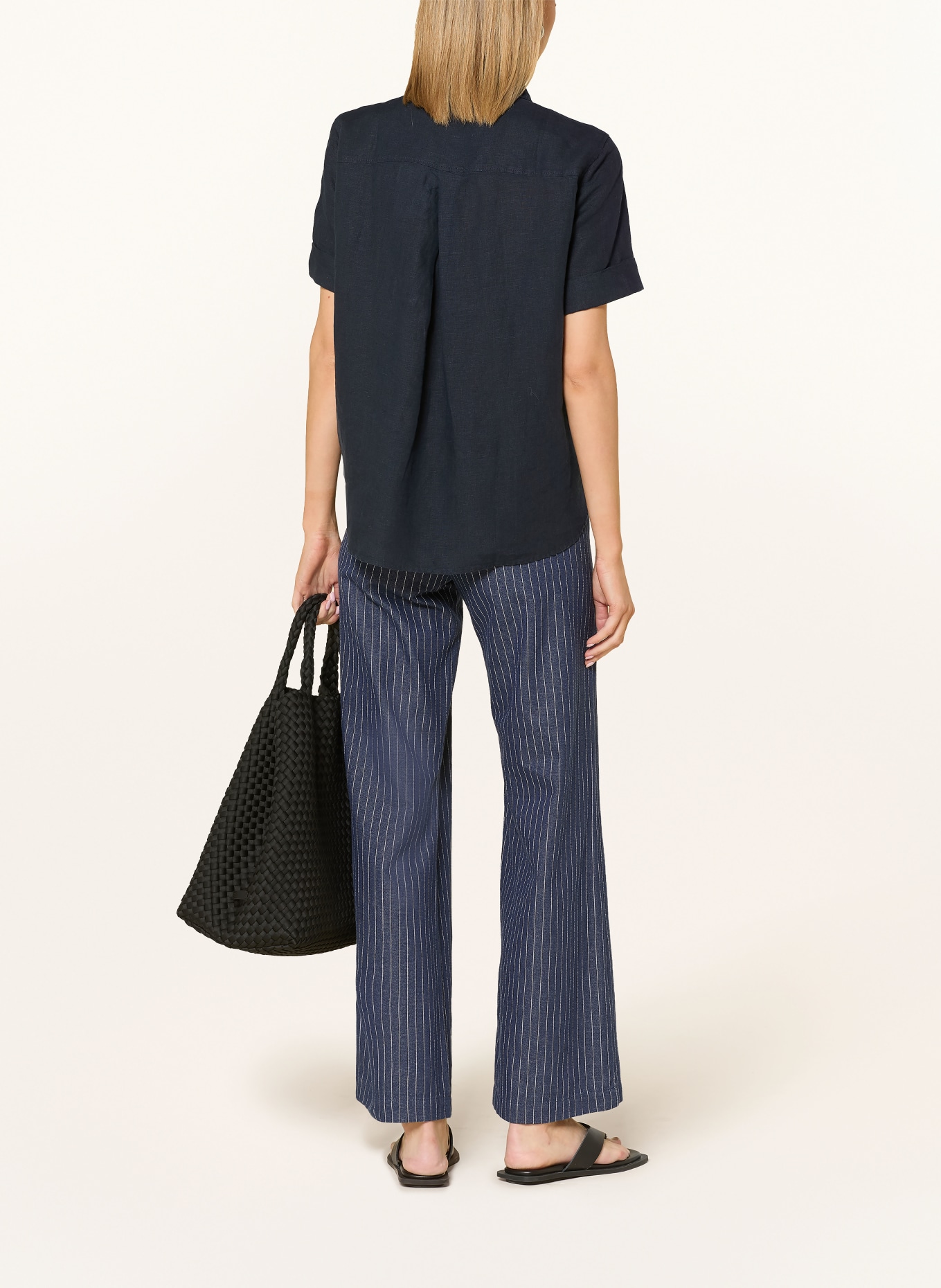 Marc O'Polo Linen shirt: DARK BLUE