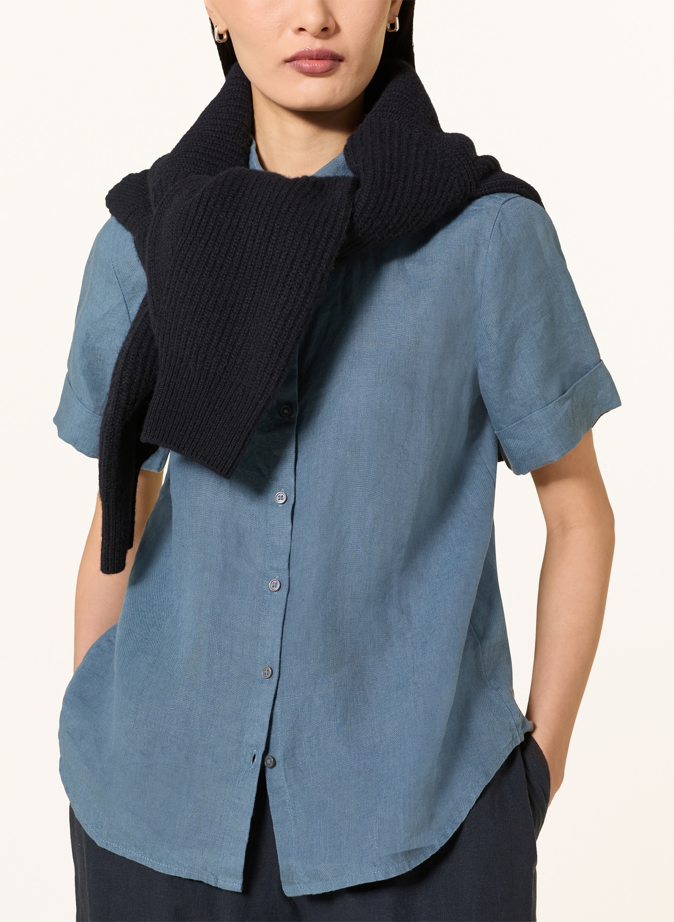 Marc O'Polo Linen shirt: TEAL