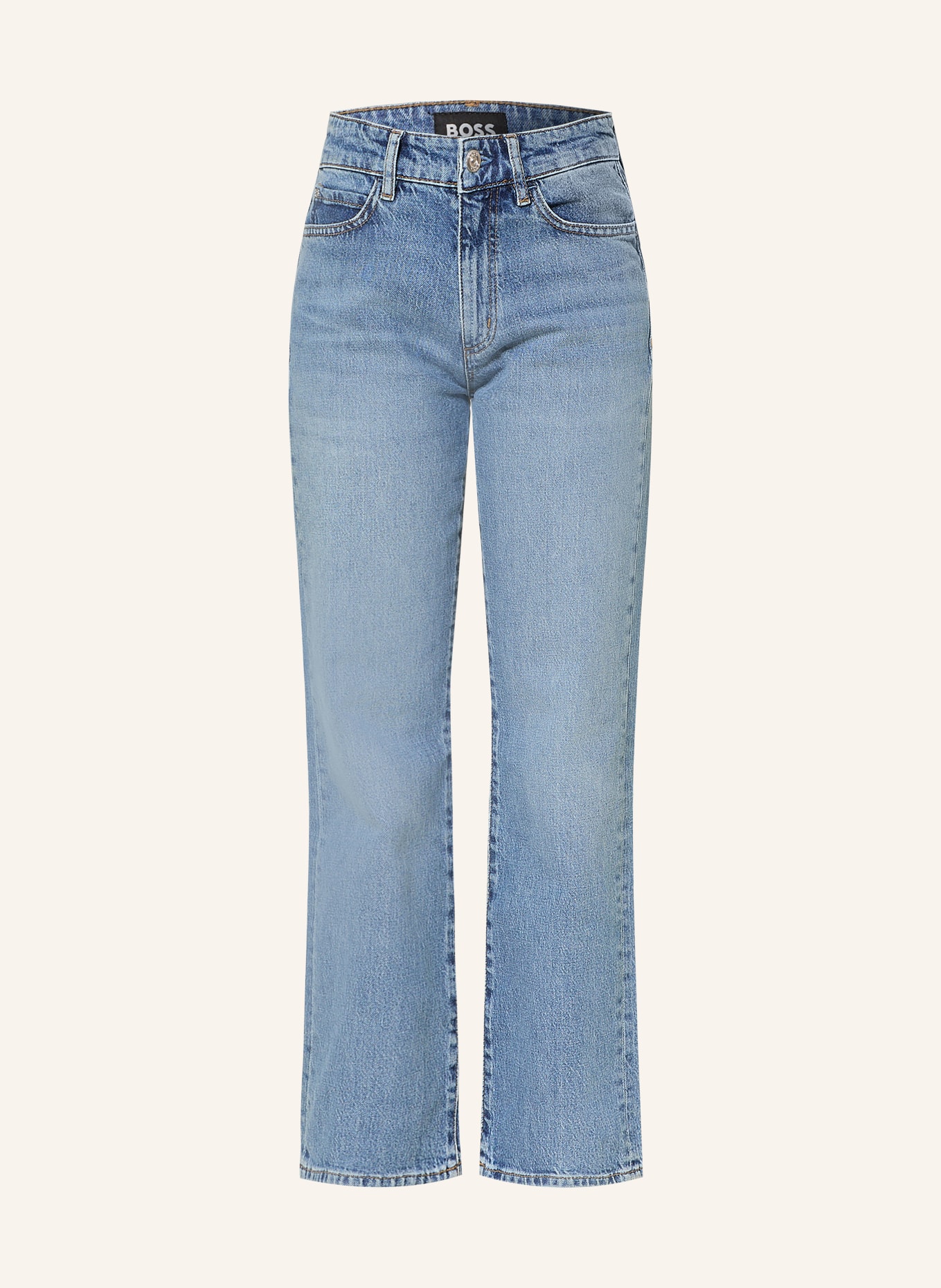 BOSS Bootcut-jeans PARKWAY-STR: 424 MEDIUM BLUE