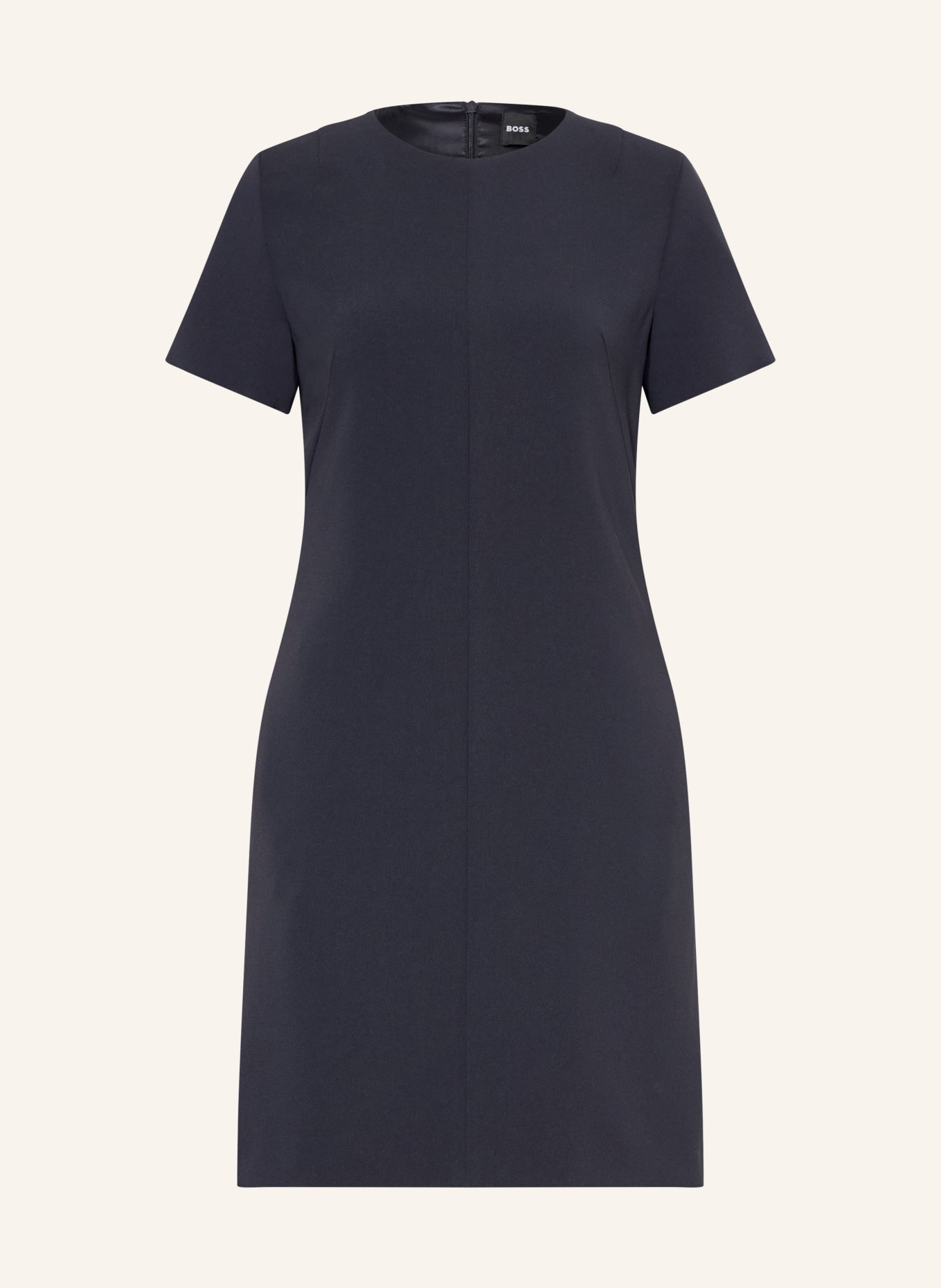 BOSS DINDERAH shift dress: DARK BLUE