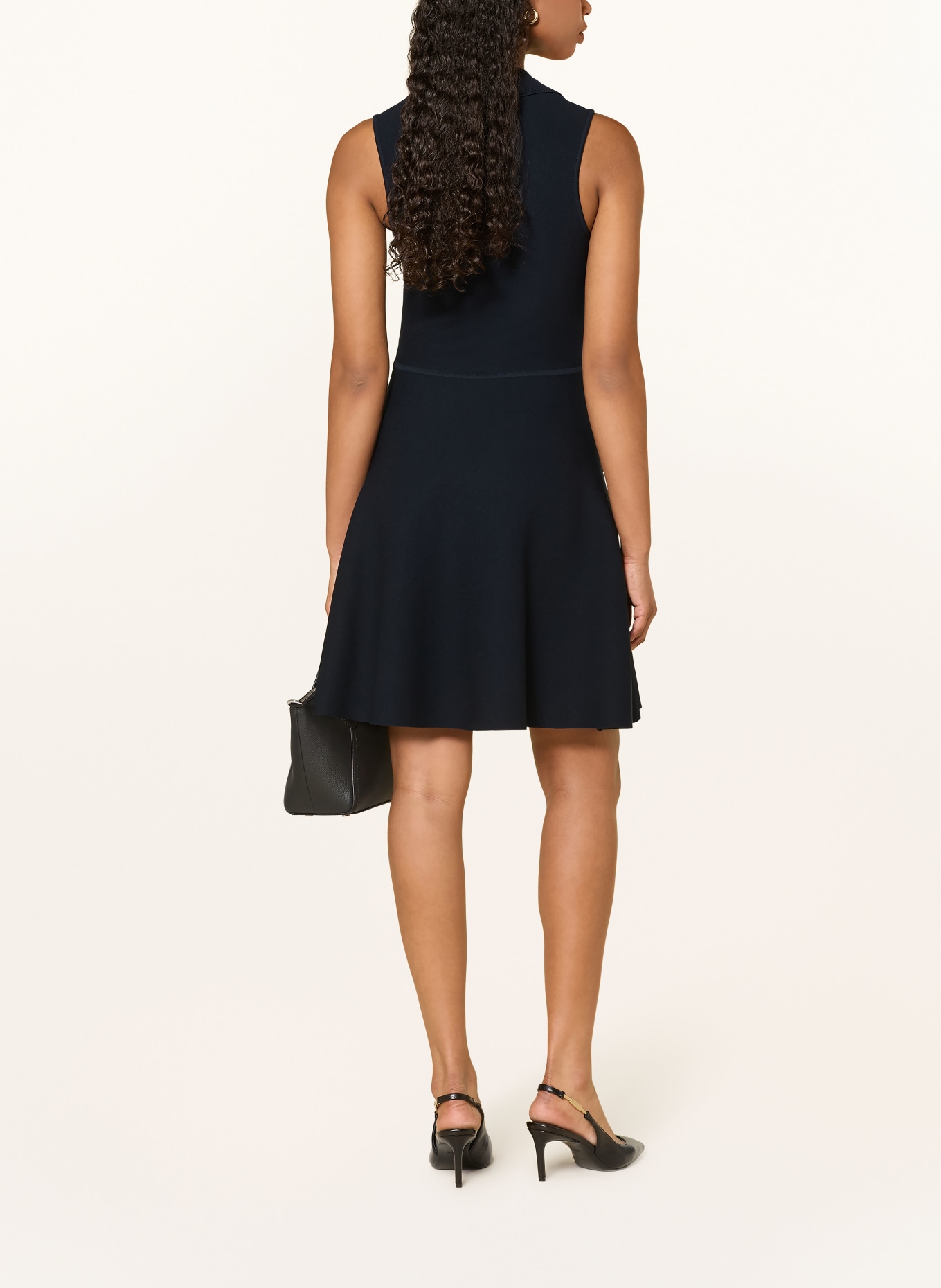 BOSS Kleid FAYALAN: DUNKELBLAU