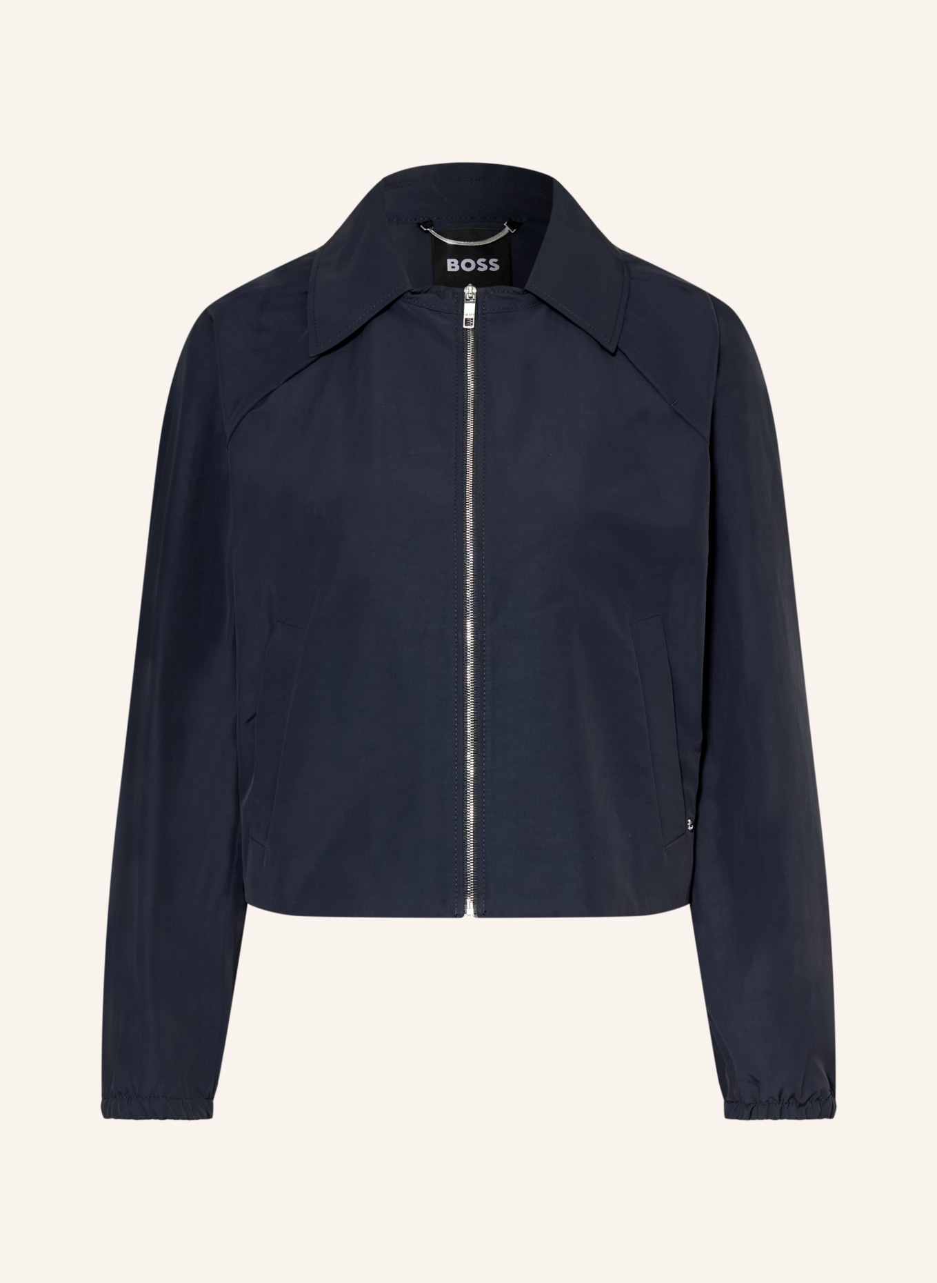 BOSS Trench-Jacke CABASY: DUNKELBLAU