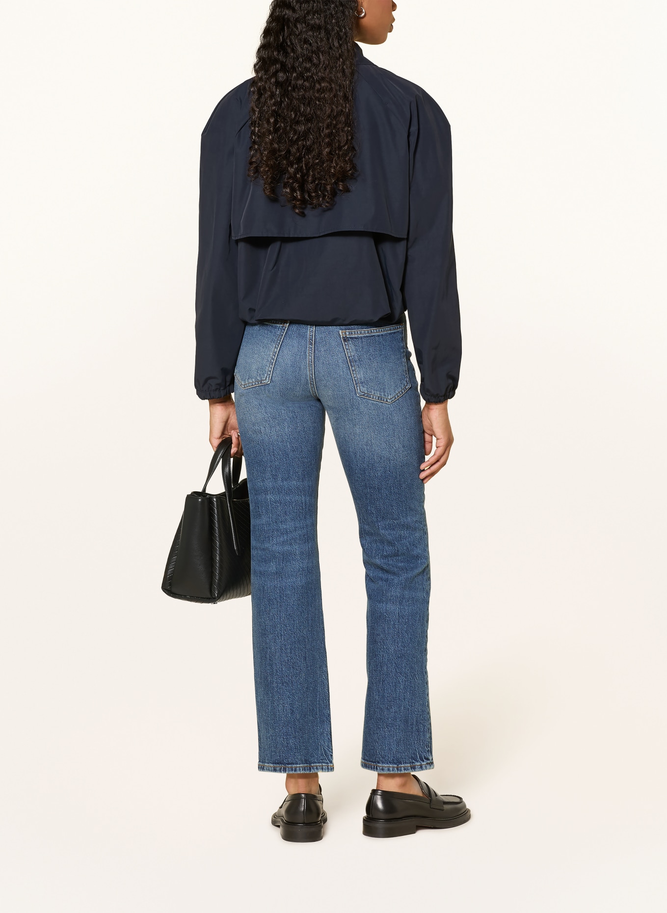 BOSS Trench-Jacke CABASY: DUNKELBLAU