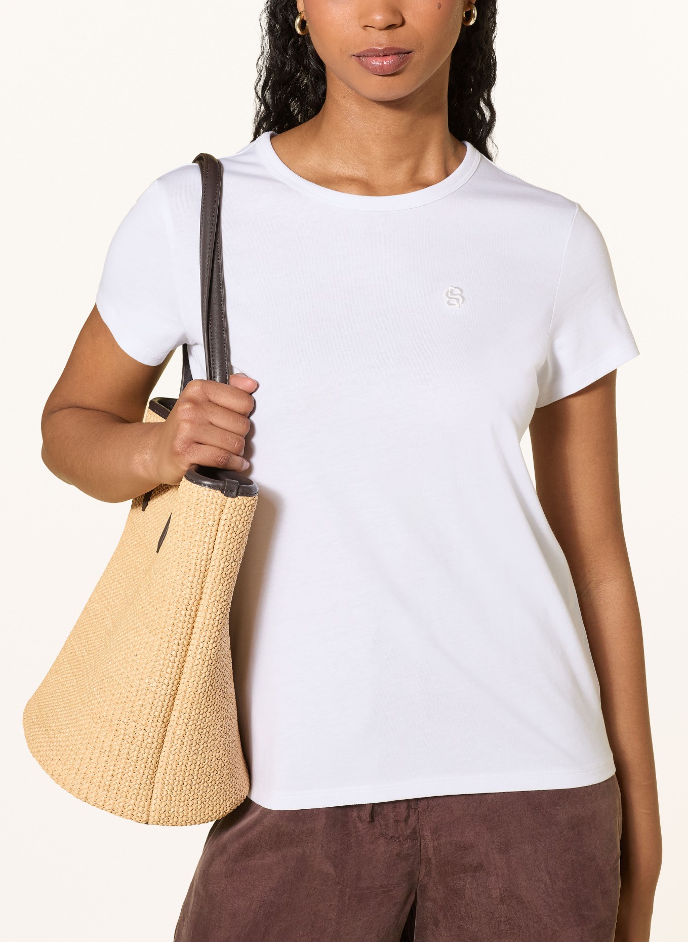 BOSS T-Shirt EVENTSA9: WEISS