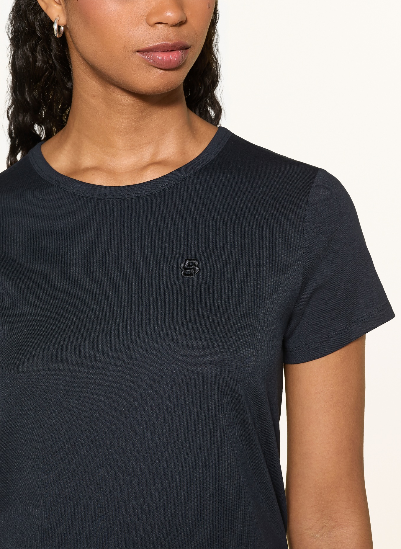 BOSS T-Shirt EVENTSA9: DUNKELBLAU