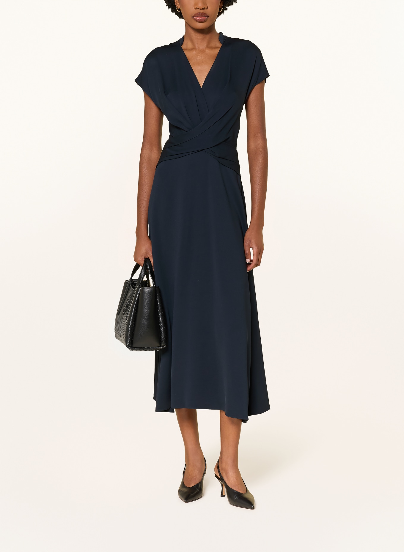 BOSS Kleid DAREZA: DUNKELBLAU
