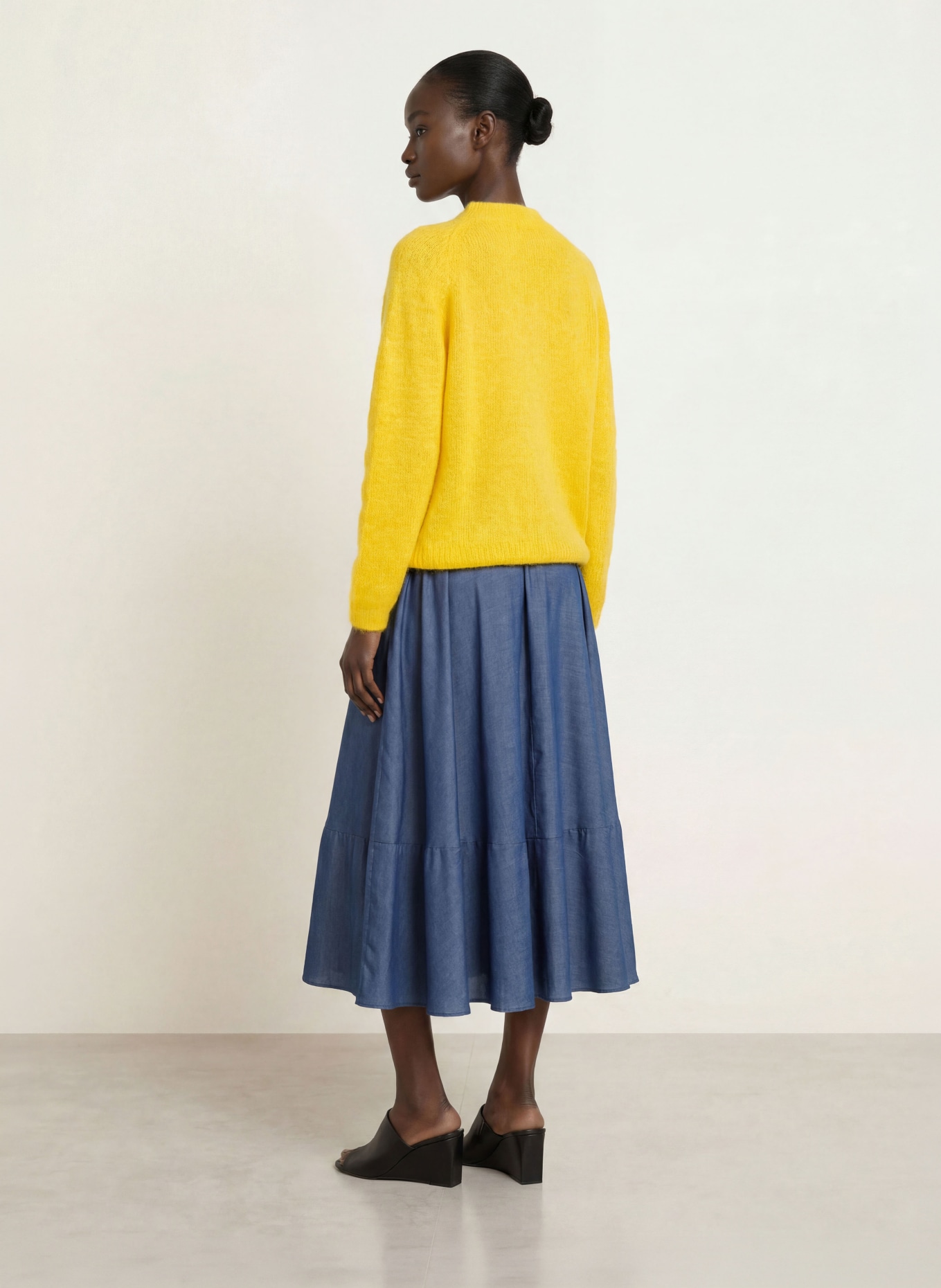 BOSS Jupe VALIE: BLEU