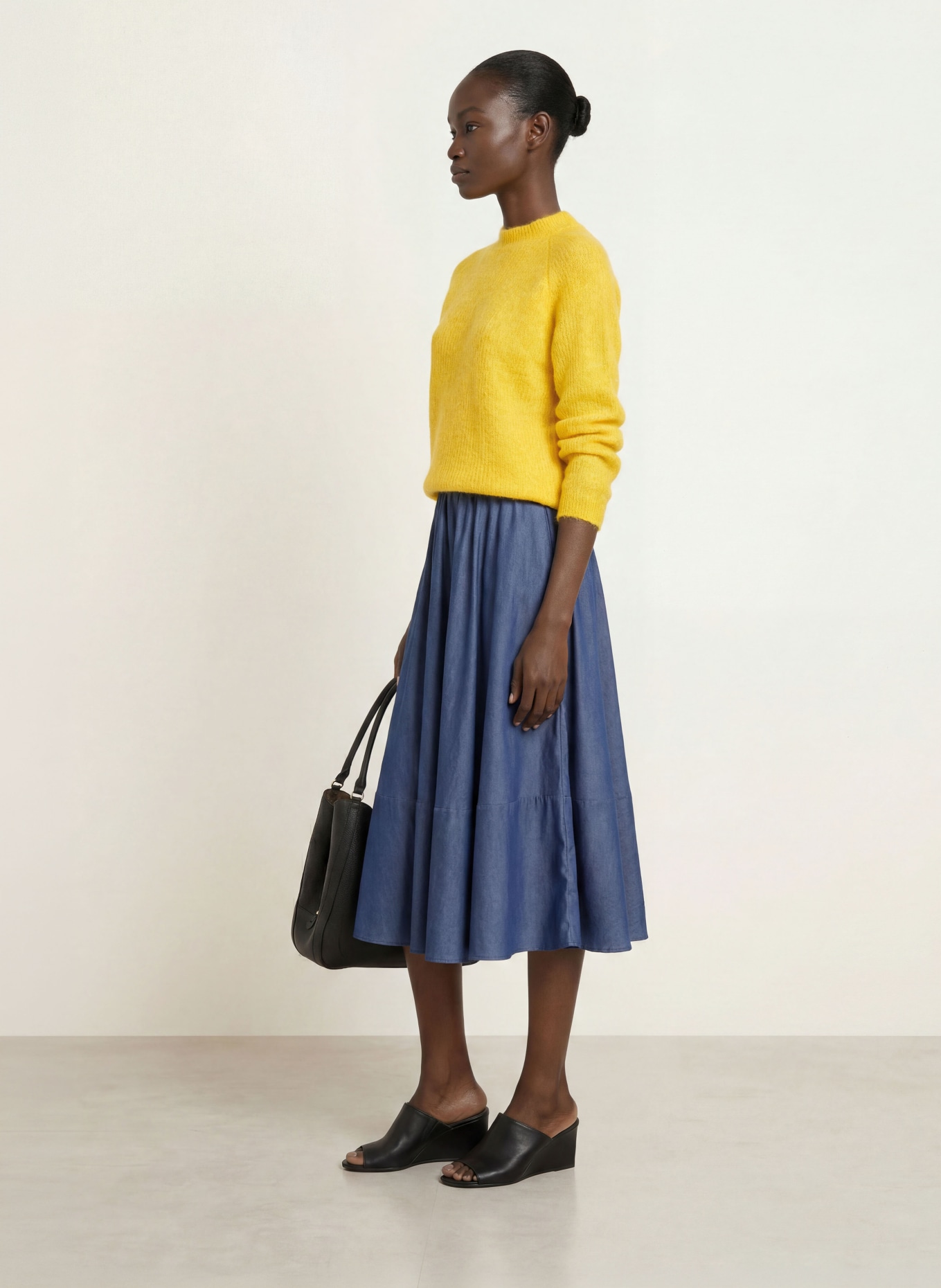 BOSS Jupe VALIE: BLEU