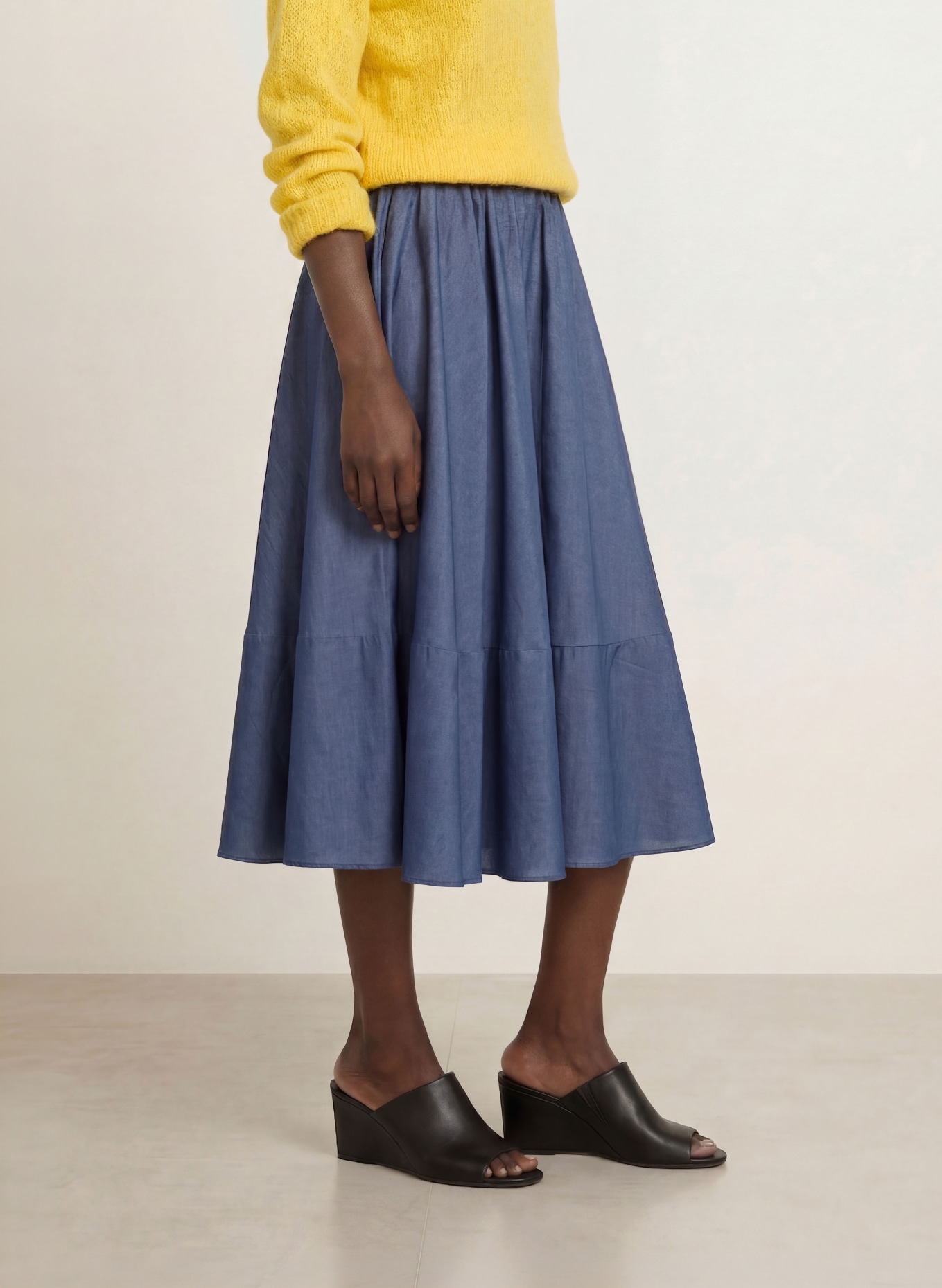 BOSS Jupe VALIE: BLEU