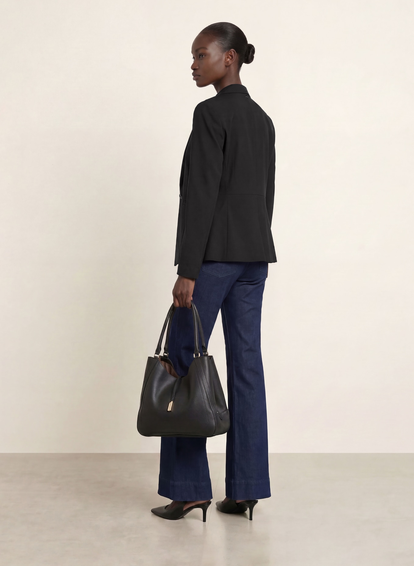 BOSS Blazer JIAH: SCHWARZ