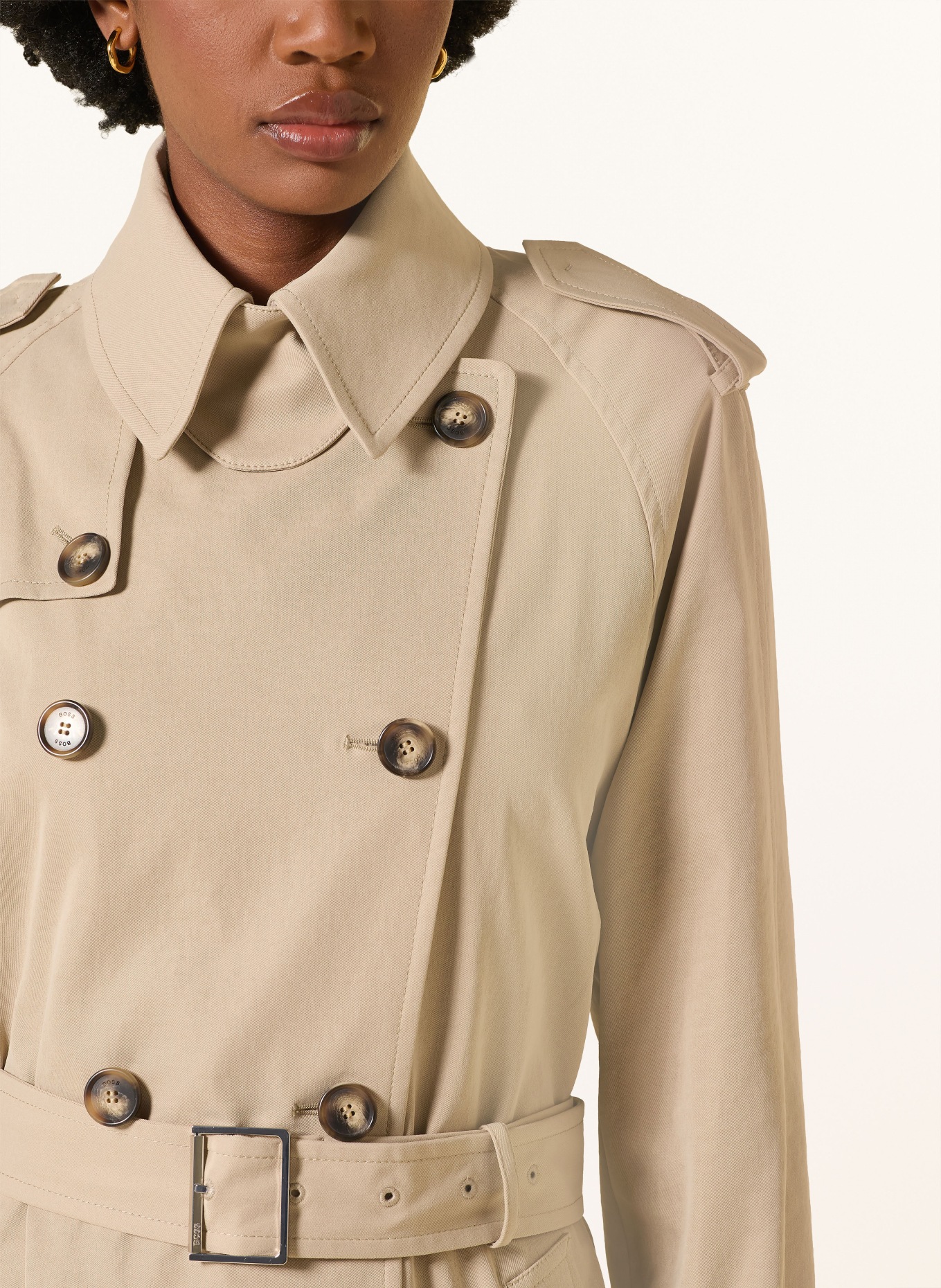 BOSS Trench CAOMY: BEJ