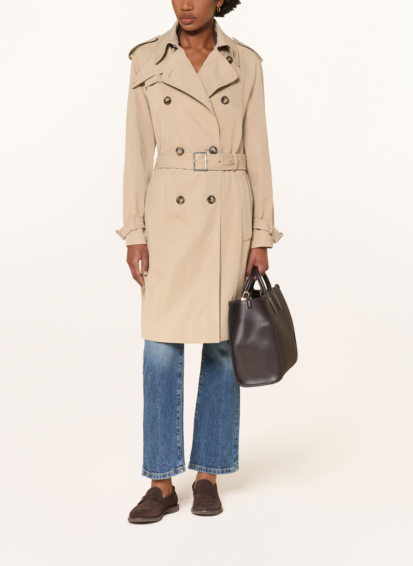 BOSS Trench CAOMY: BEJ
