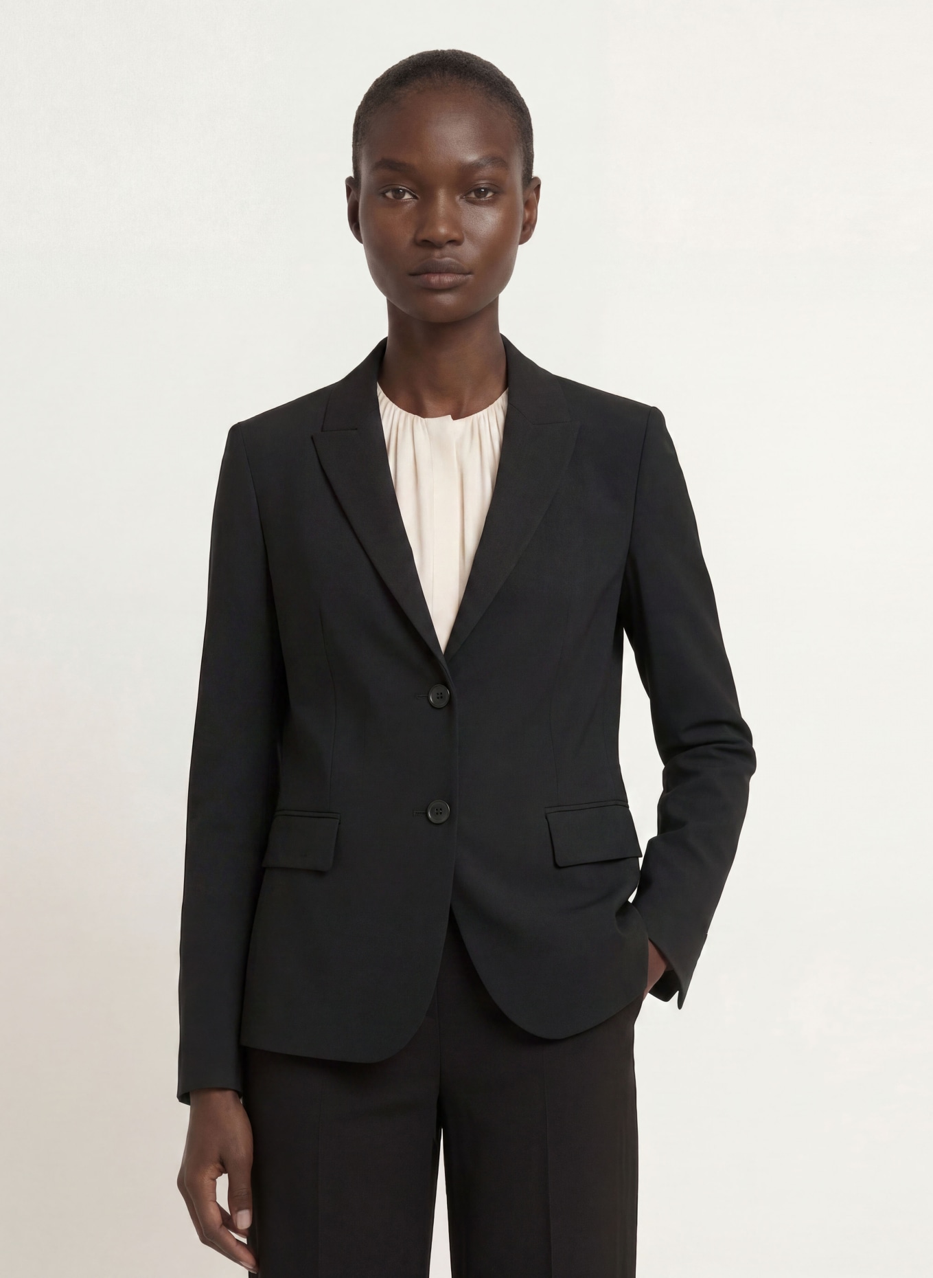 BOSS JIALEAH Blazer: BLACK