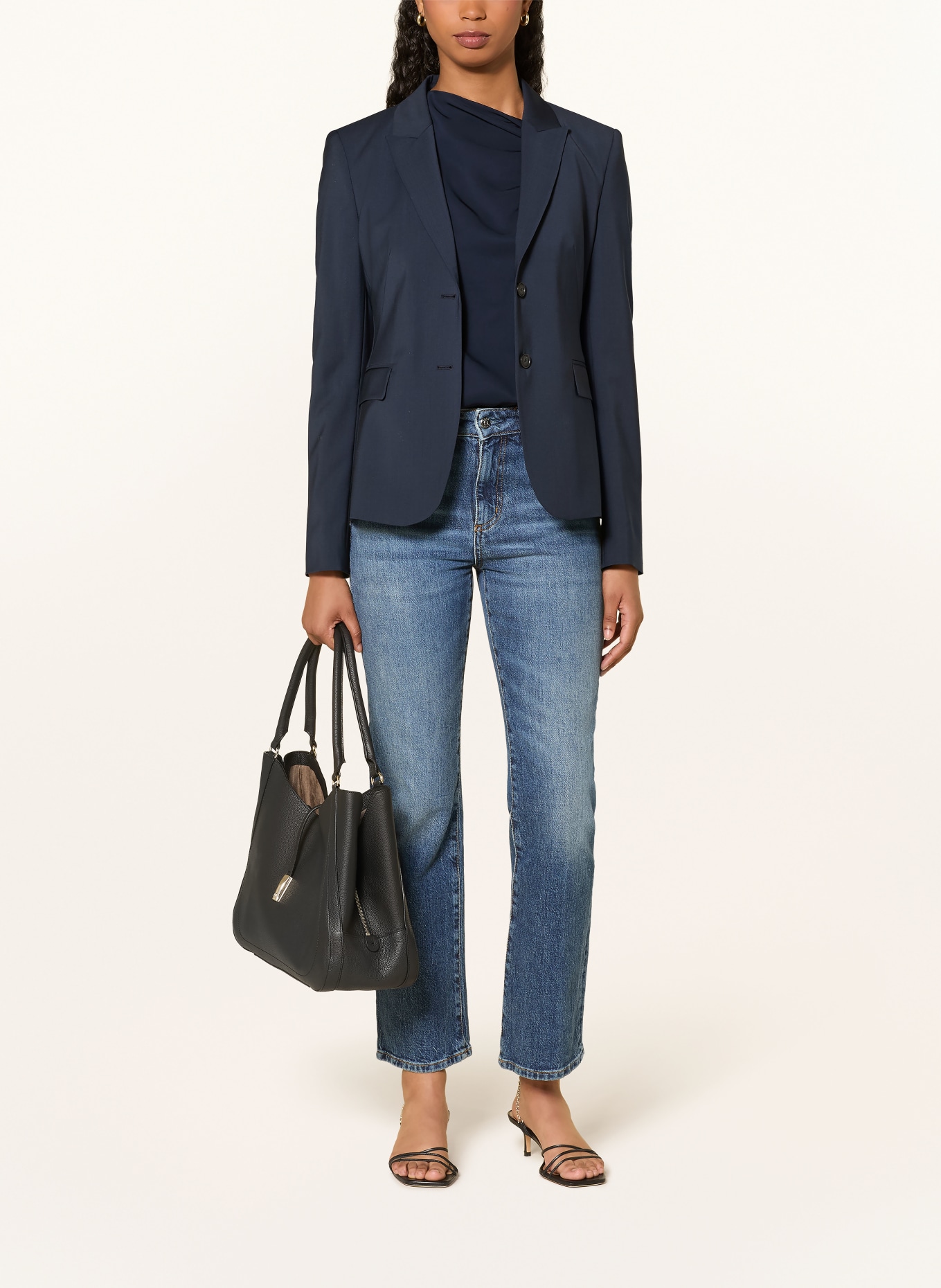 BOSS JIALEAH Blazer: DARK BLUE