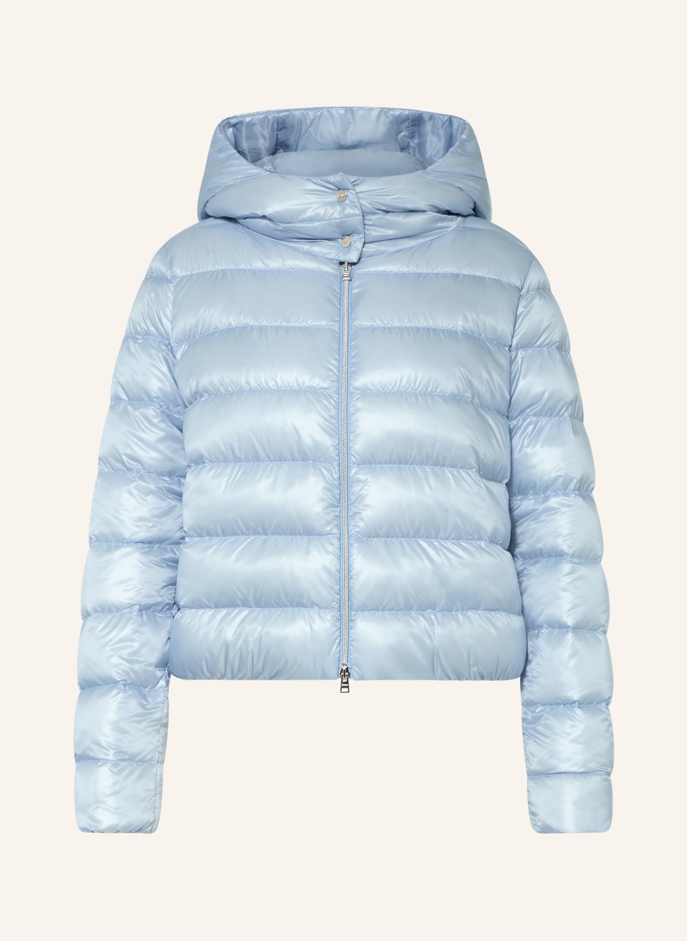 HERNO Down jacket: LIGHT BLUE