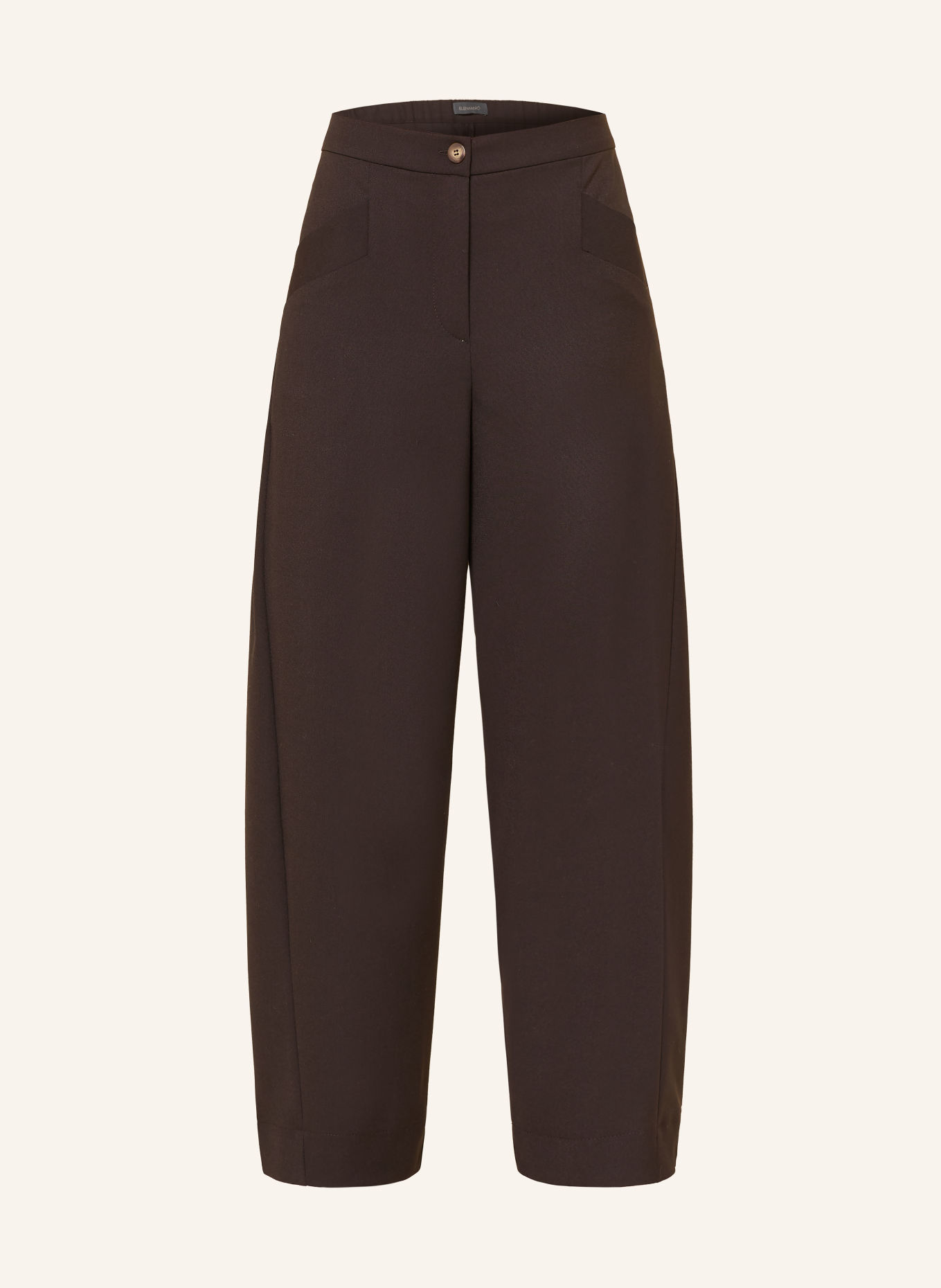 ELENA MIRO 7/8-broek: MARRON FONCÉ