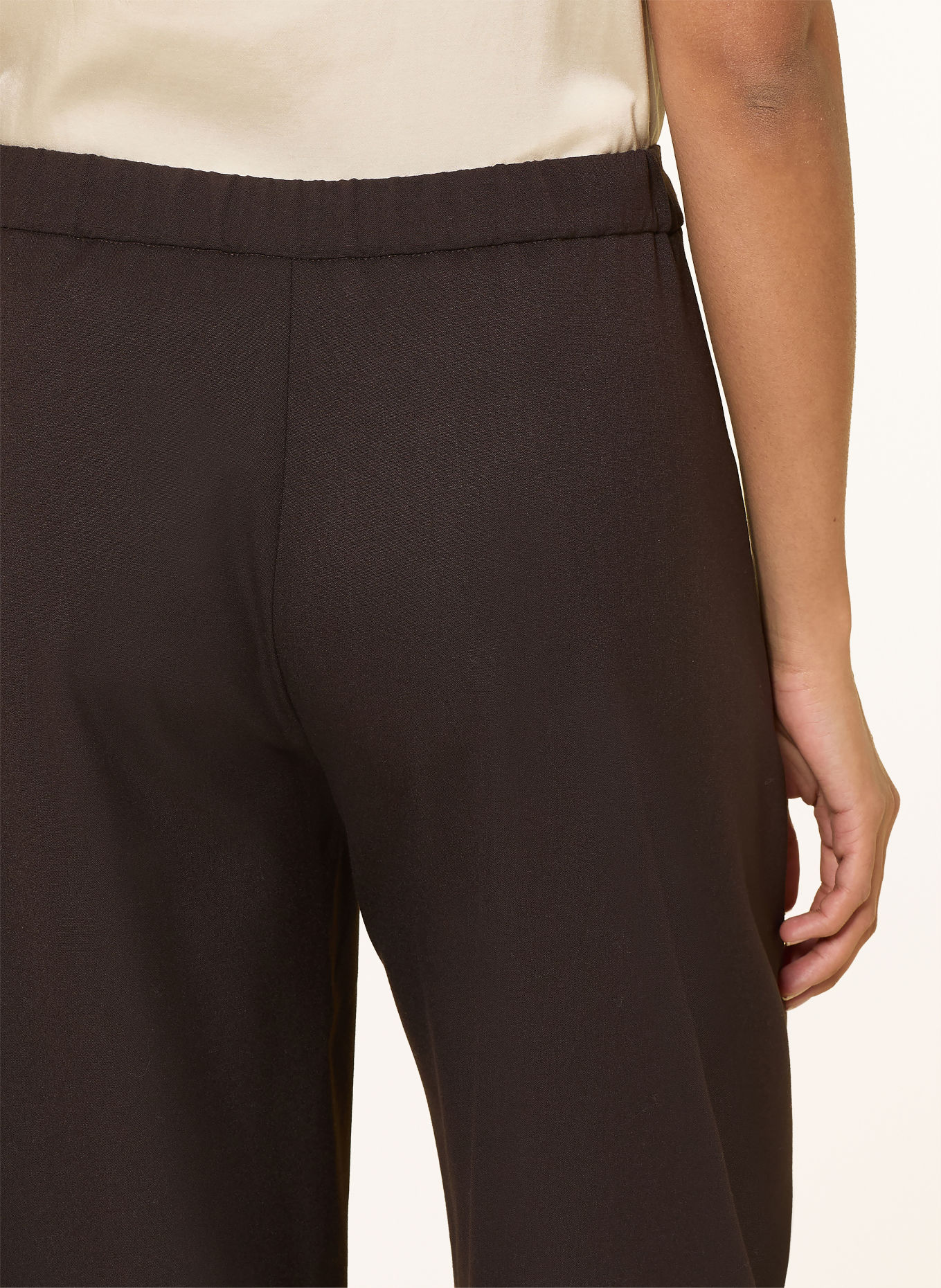 ELENA MIRO 7/8-broek: MARRON FONCÉ