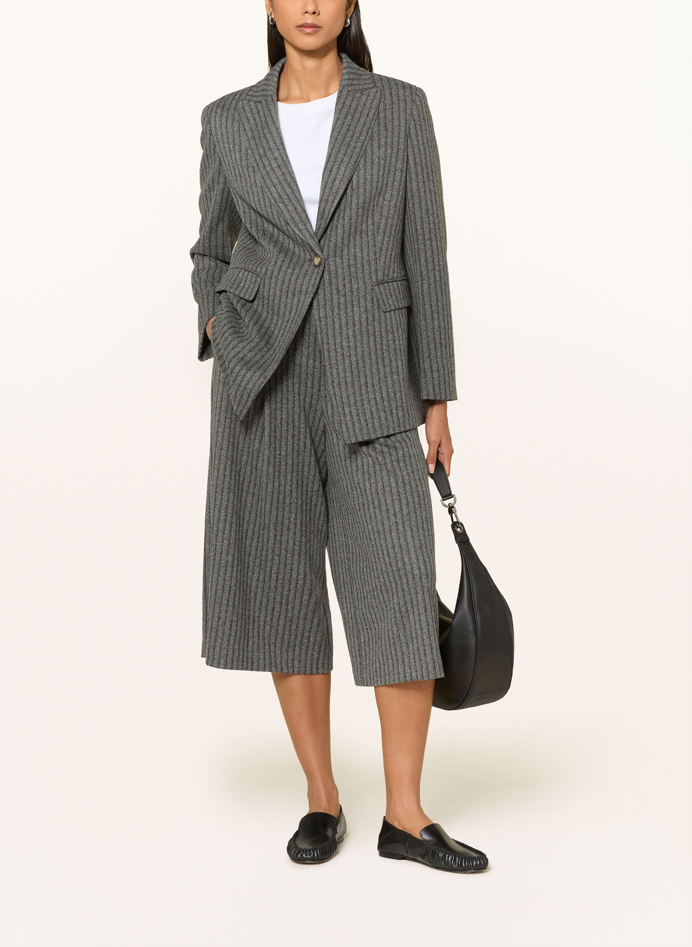 ELENA MIRO Jerseyblazer: GRIJS