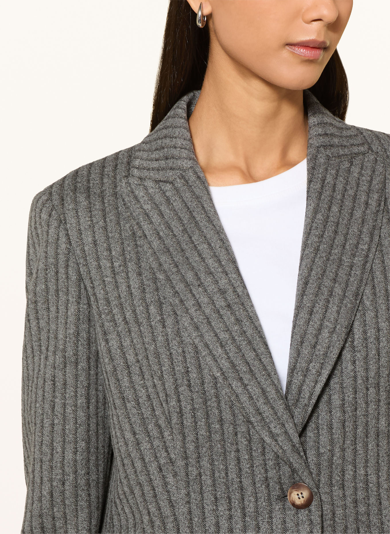 ELENA MIRO Jerseyblazer: GRIJS
