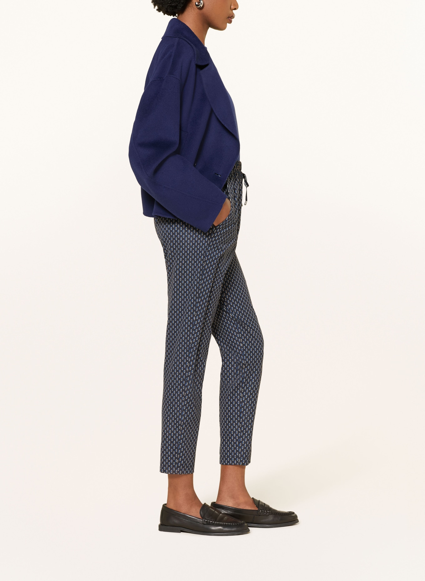 MARC CAIN 7/8-Hose RHODOS im Jogging-Stil: 370 set sail