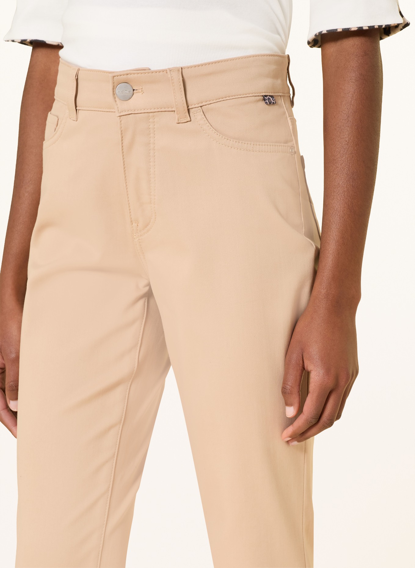 MARC CAIN 7/8-Hose SILEA: 610 light stone