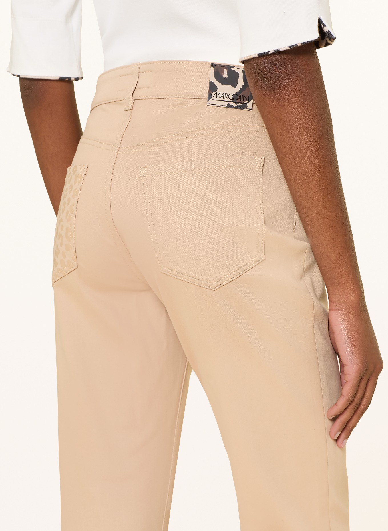MARC CAIN 7/8-Hose SILEA: 610 light stone