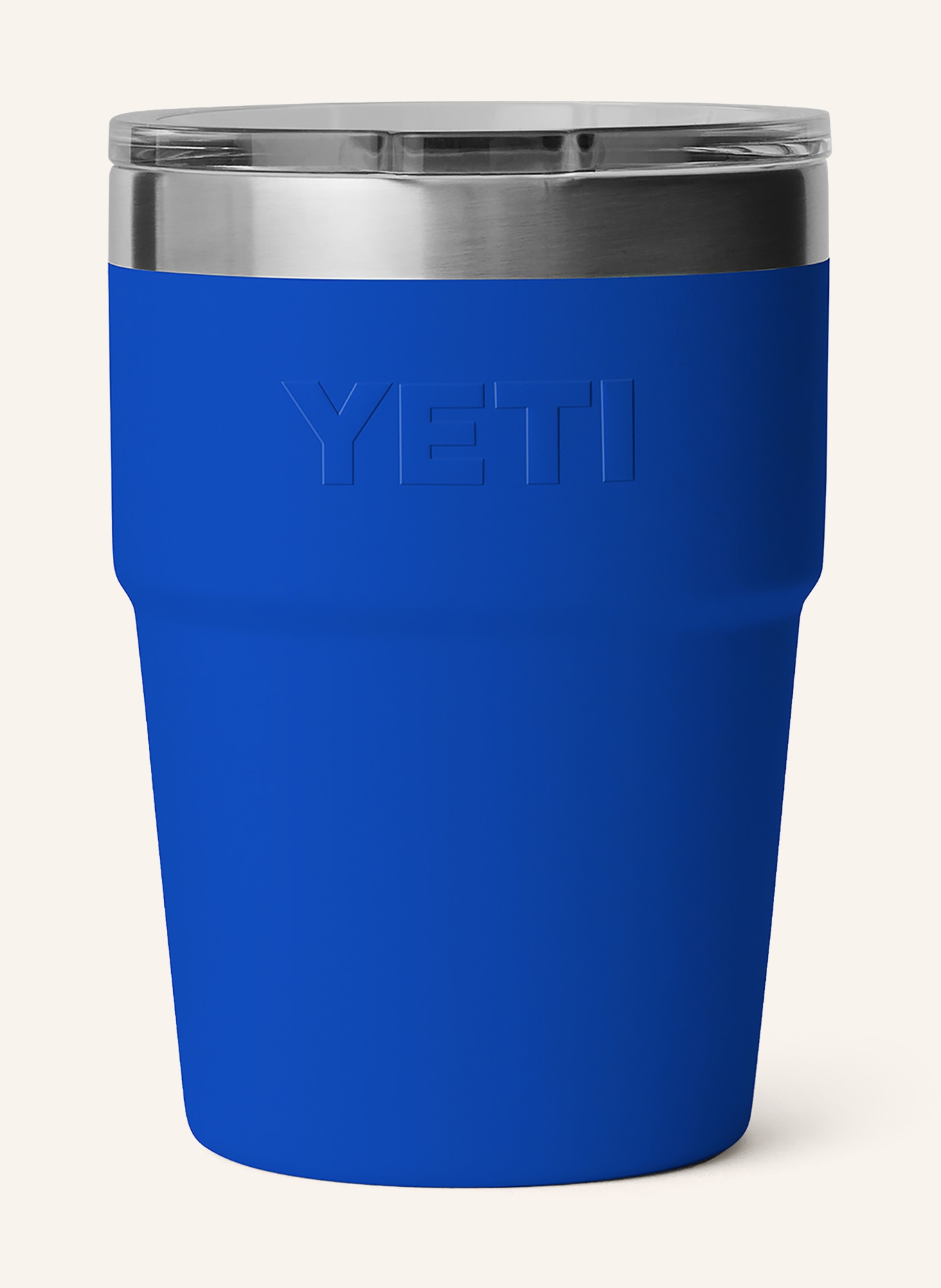 YETI Thermosbeker RAMBLER®: BLAUW / ZILVER