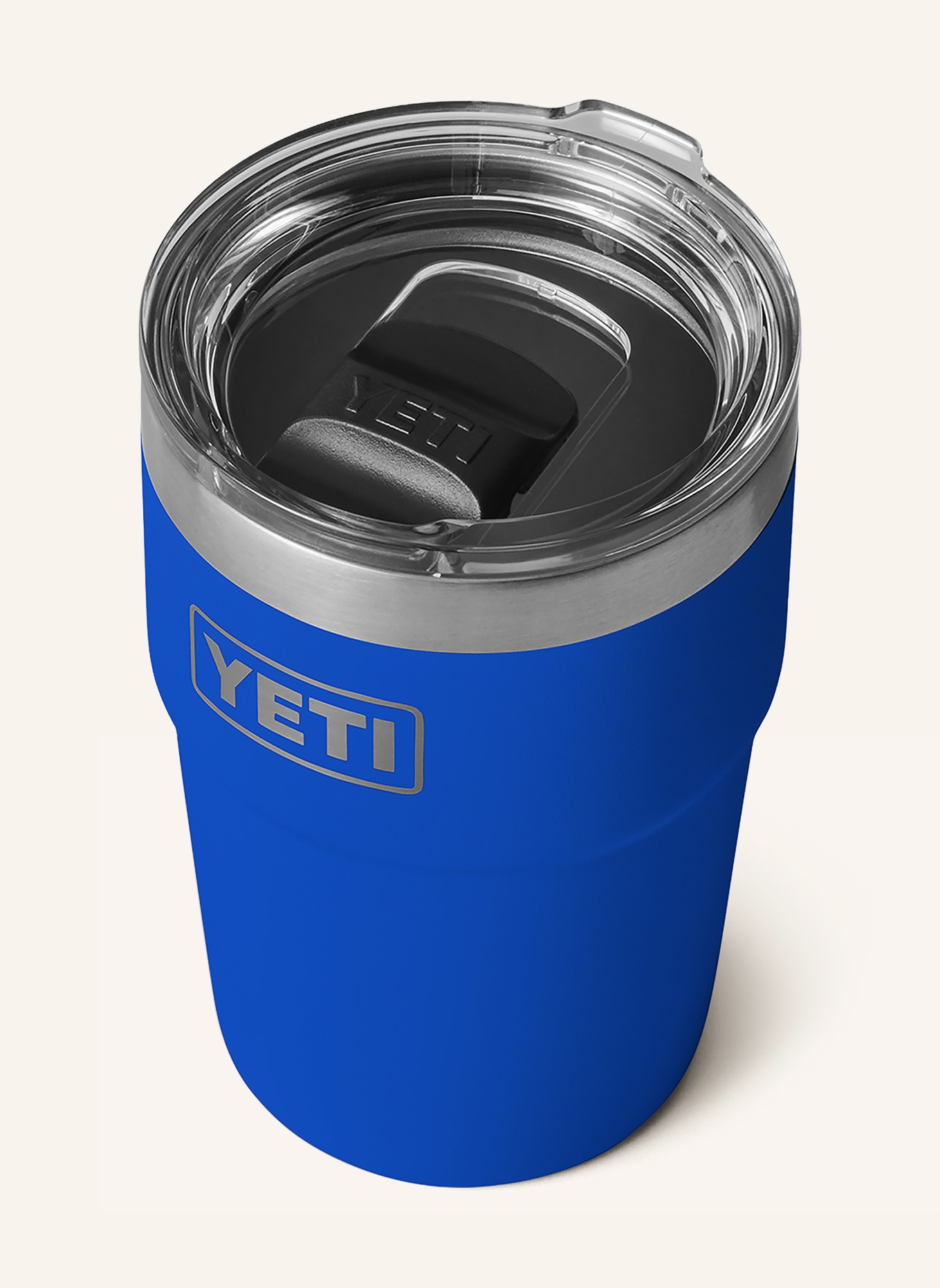 YETI Thermosbeker RAMBLER®: BLAUW / ZILVER