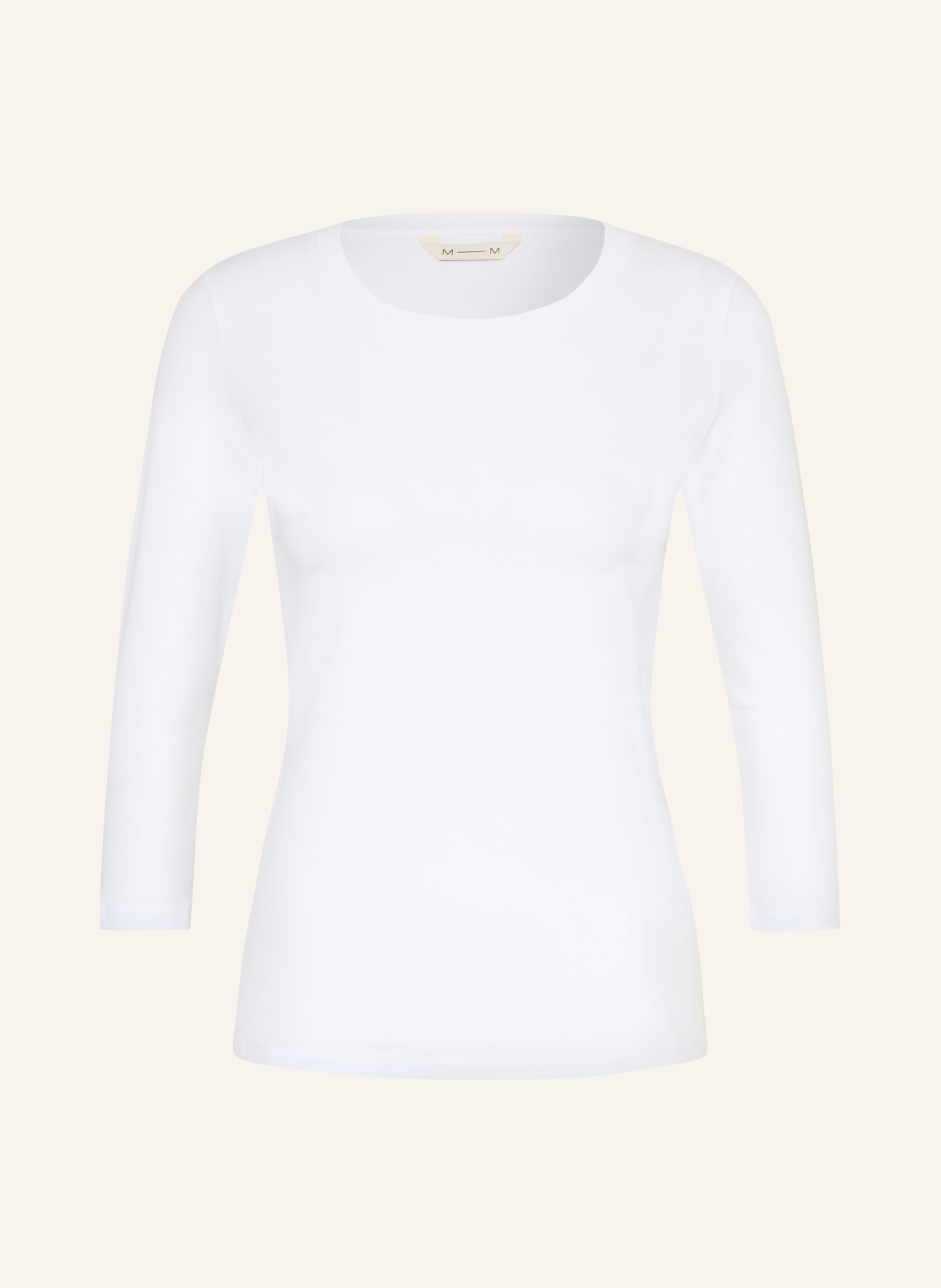 MM by Max Mara Shirt LORATA mit 3/4-Arm: WEISS